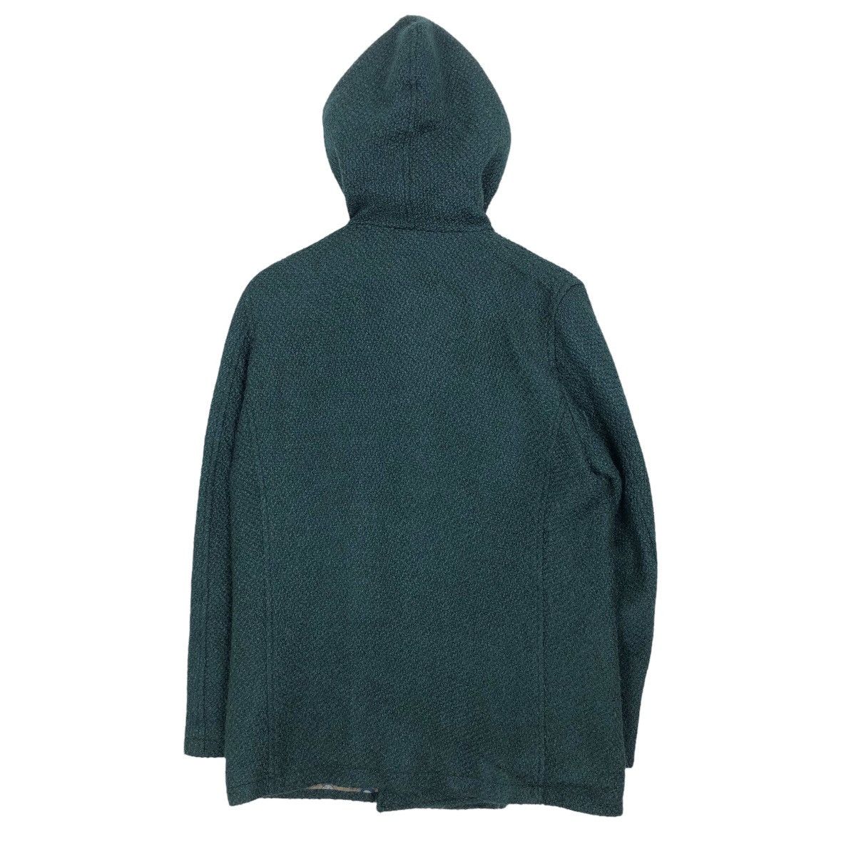 Issey Miyake Ne-Net Hooded Double Breasted Duffle Coat Issey Miyake Size M / US 6-8 / IT 42-44 - 13 Thumbnail