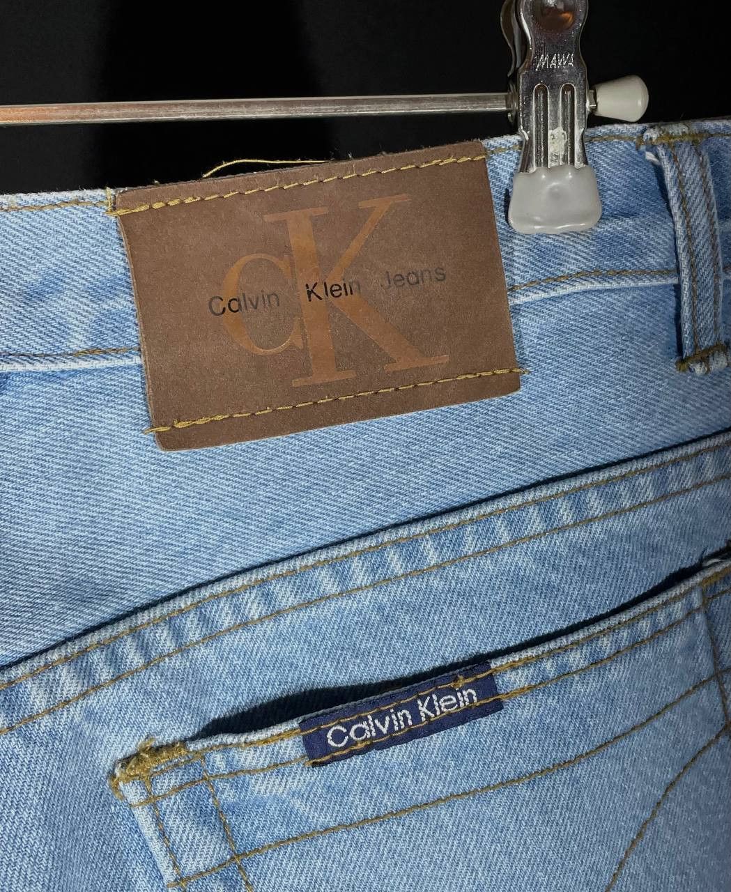 Calvin Klein Calvin Klein Vintage Stonewash Blue Denim Size US 33 - 4 Thumbnail