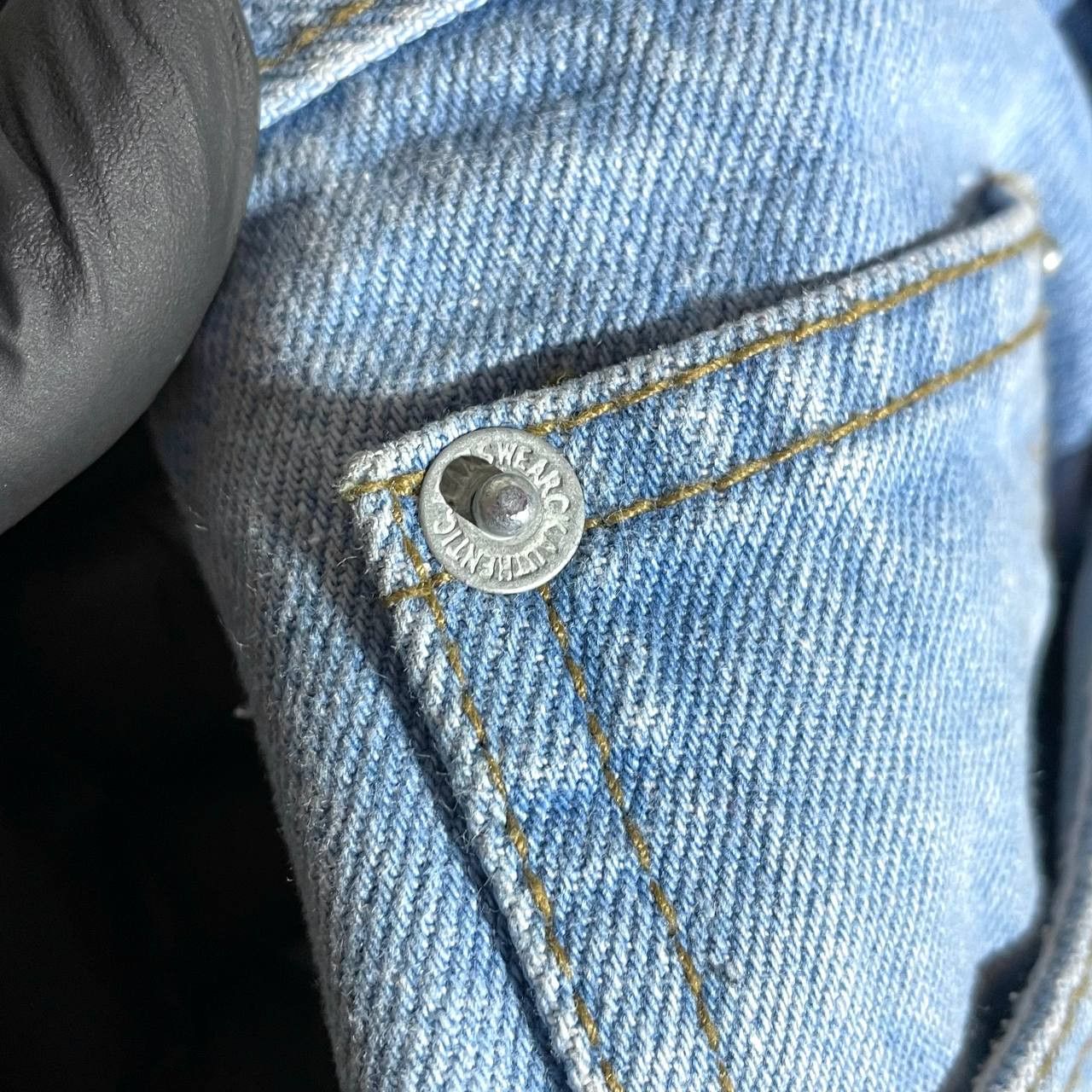 Calvin Klein Calvin Klein Vintage Stonewash Blue Denim Size US 33 - 8 Thumbnail