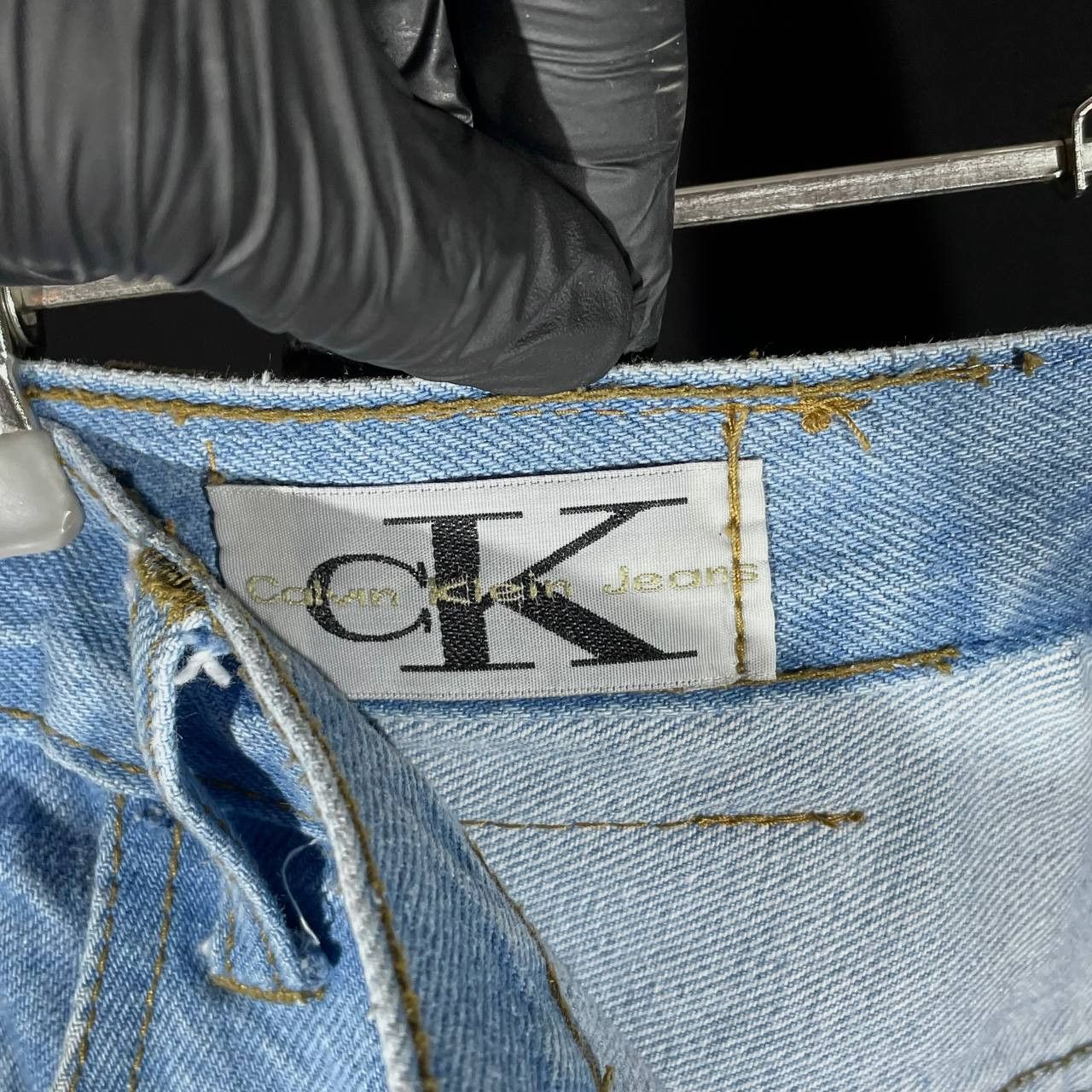 Calvin Klein Calvin Klein Vintage Stonewash Blue Denim Size US 33 - 5 Thumbnail