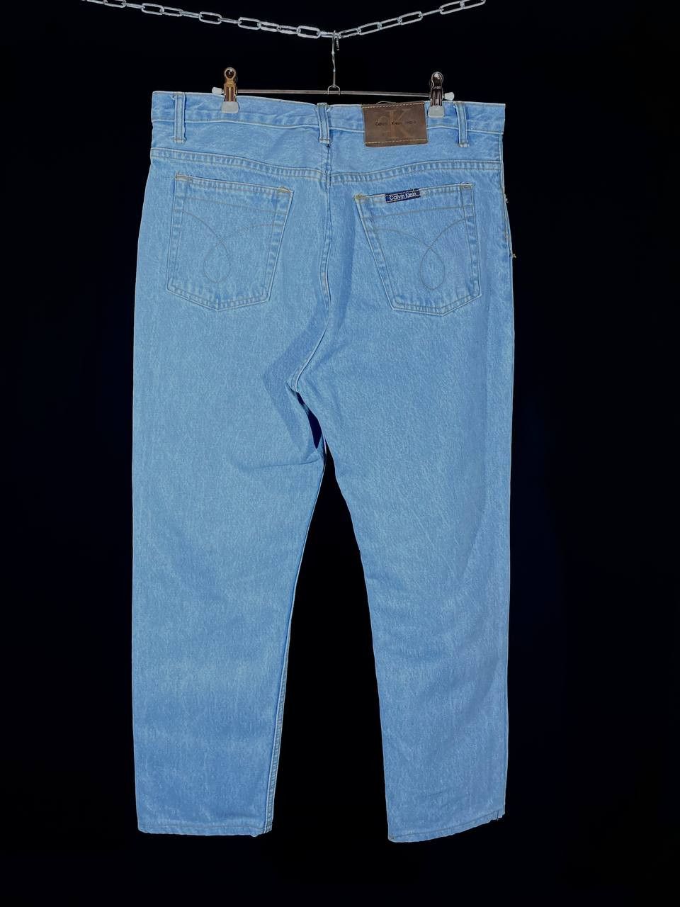 Calvin Klein Calvin Klein Vintage Stonewash Blue Denim Size US 33 - 2 Thumbnail