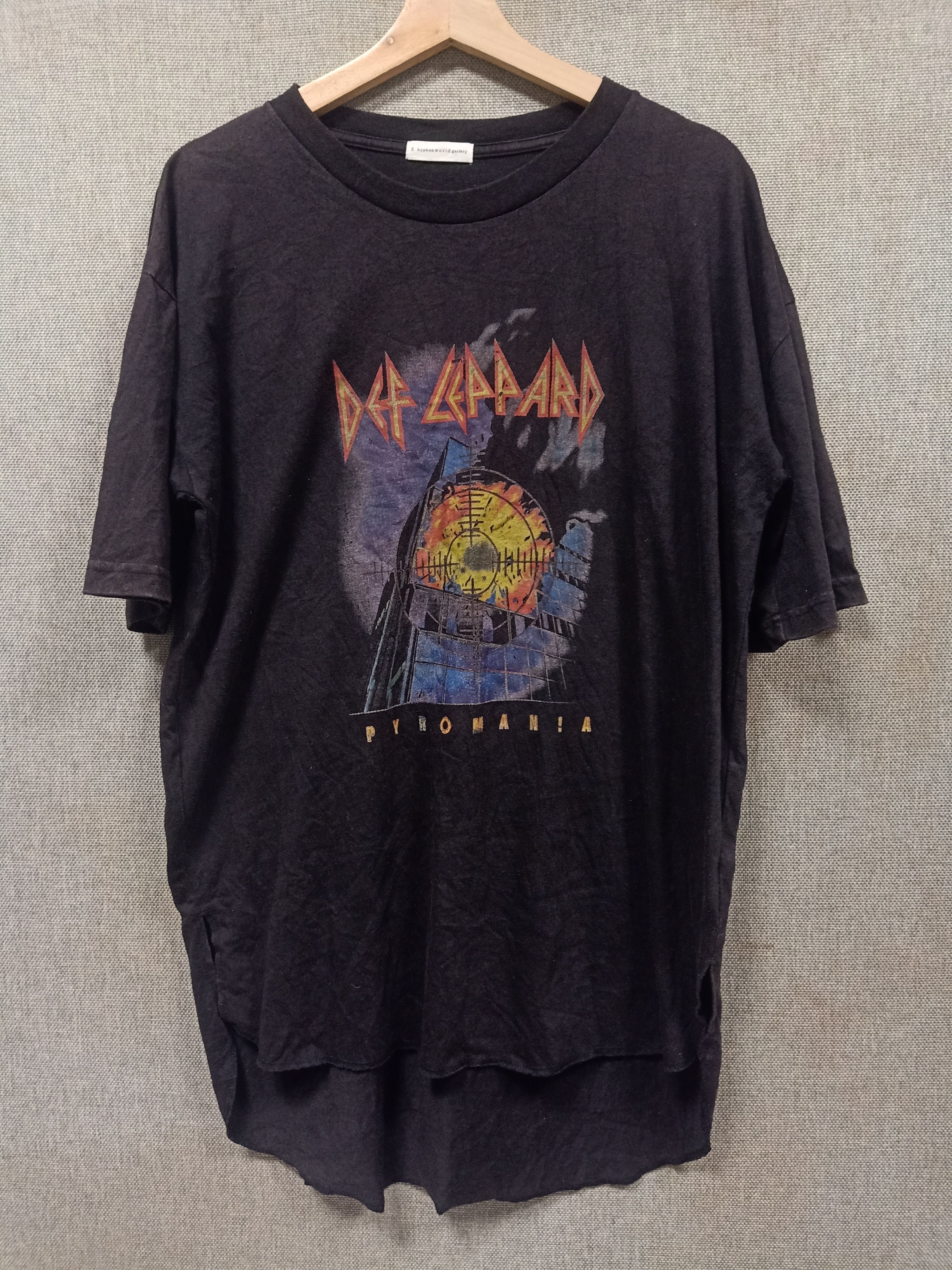T shirt band def leppard very rare