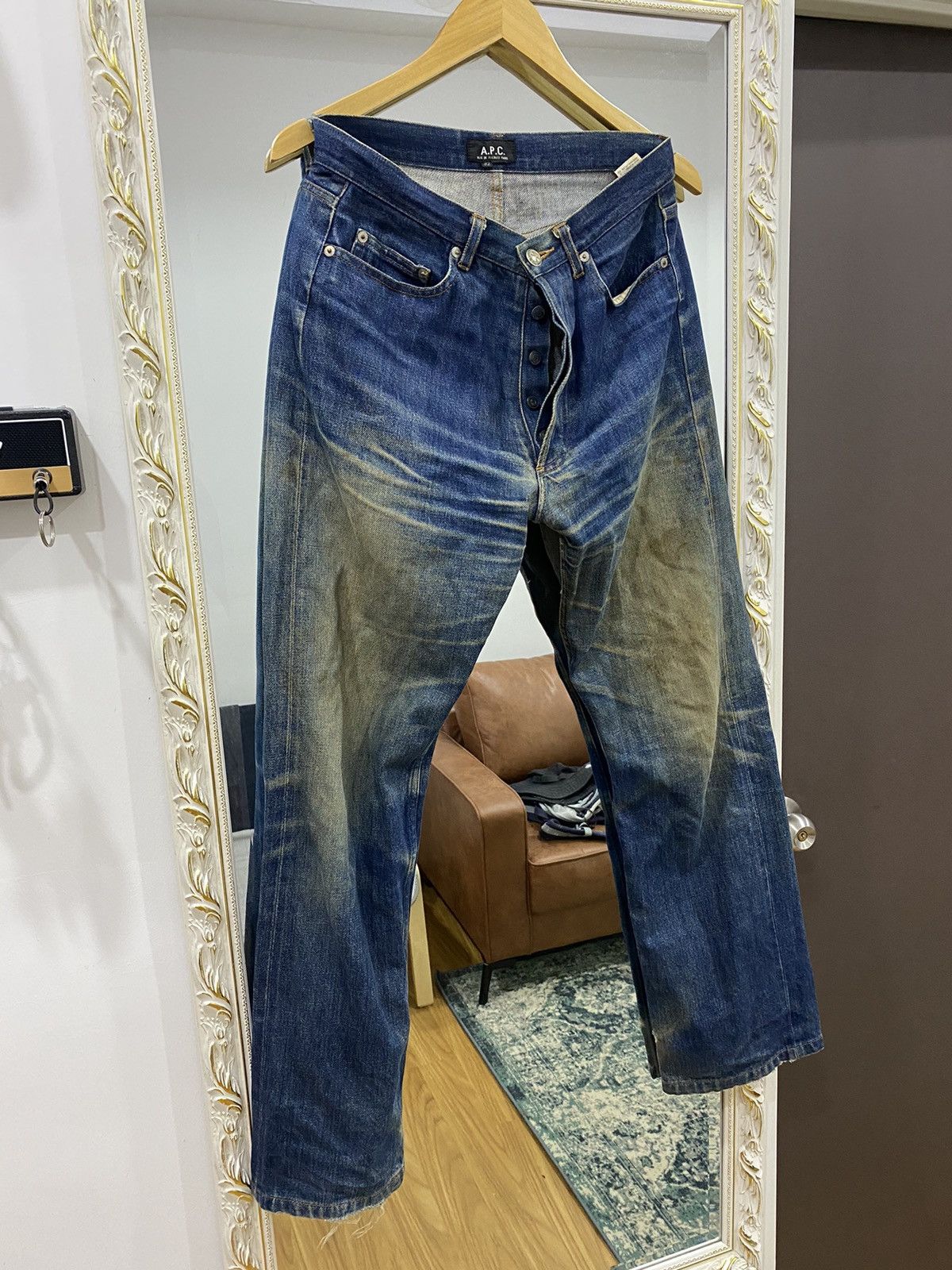 A.P.C. A.P.C Vintage Selvedge Denim Size US 30 / EU 46 - 1 Thumbnail