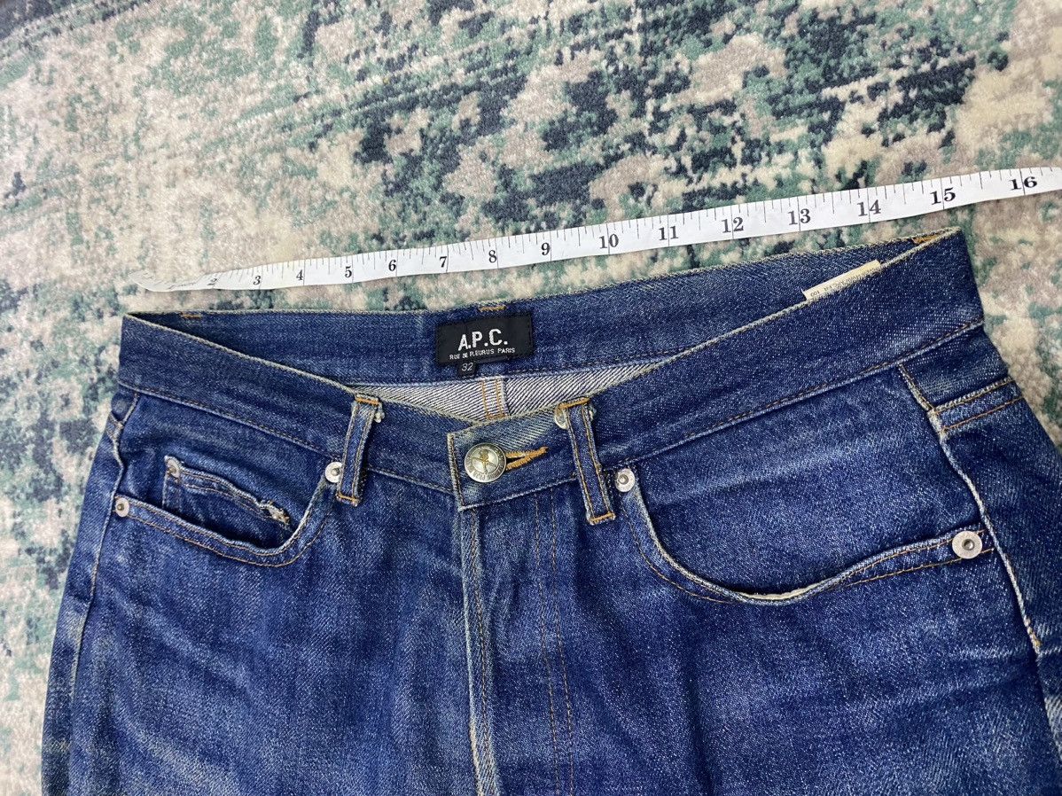 A.P.C. A.P.C Vintage Selvedge Denim Size US 30 / EU 46 - 12 Thumbnail