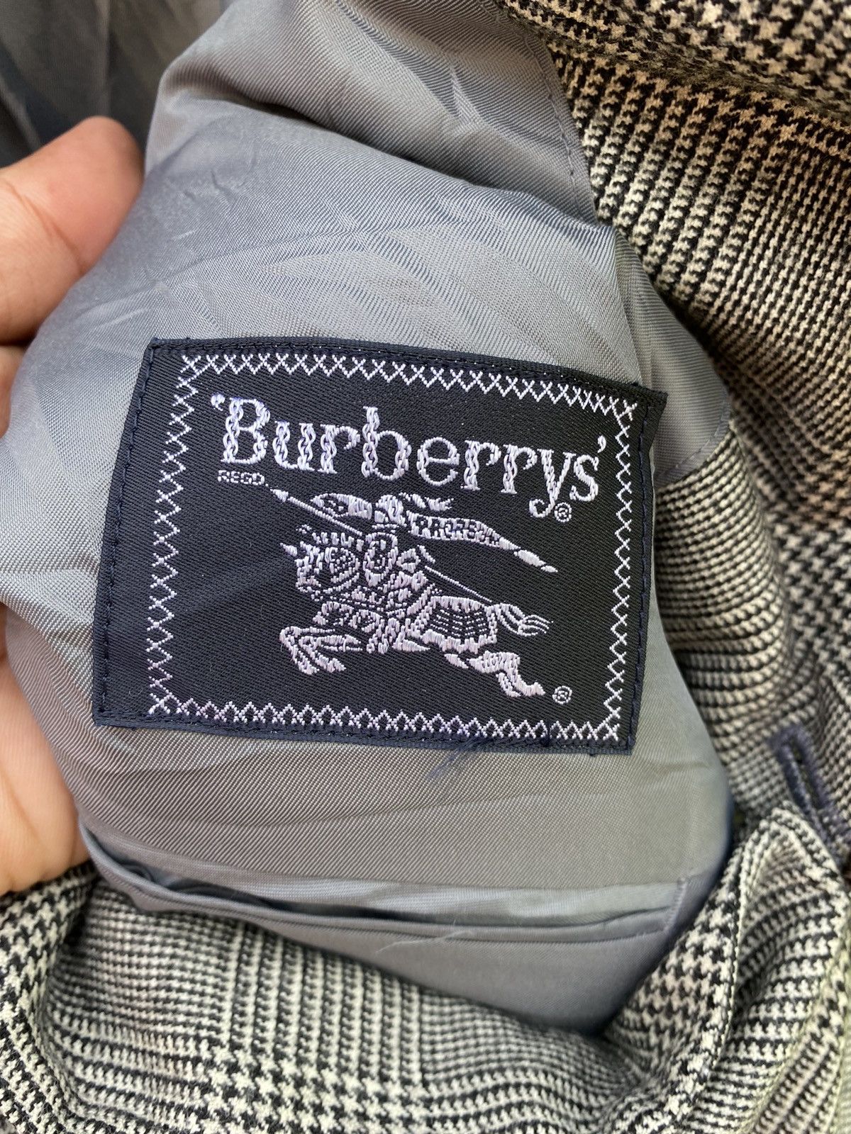 Burberry × Vintage Vintage 80s Burberrys Coat Jacket Size 42R - 3 Thumbnail