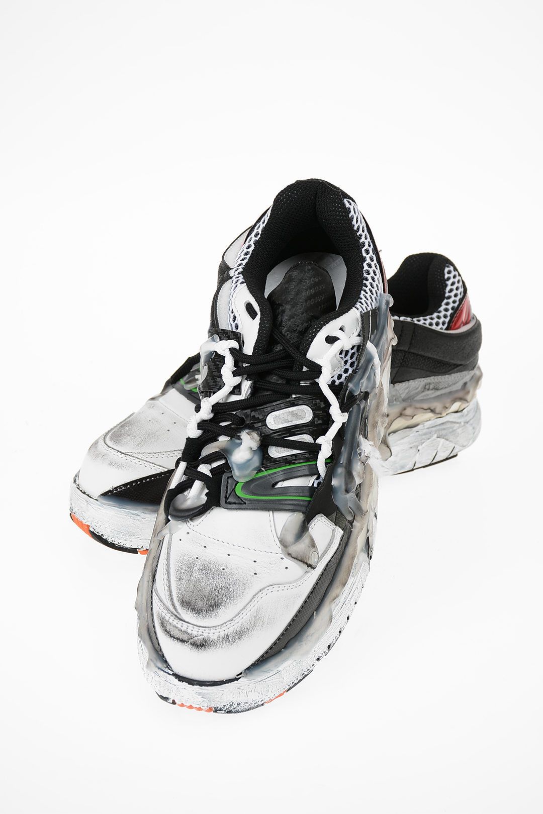 Low-Top Sneakers in Multicolor