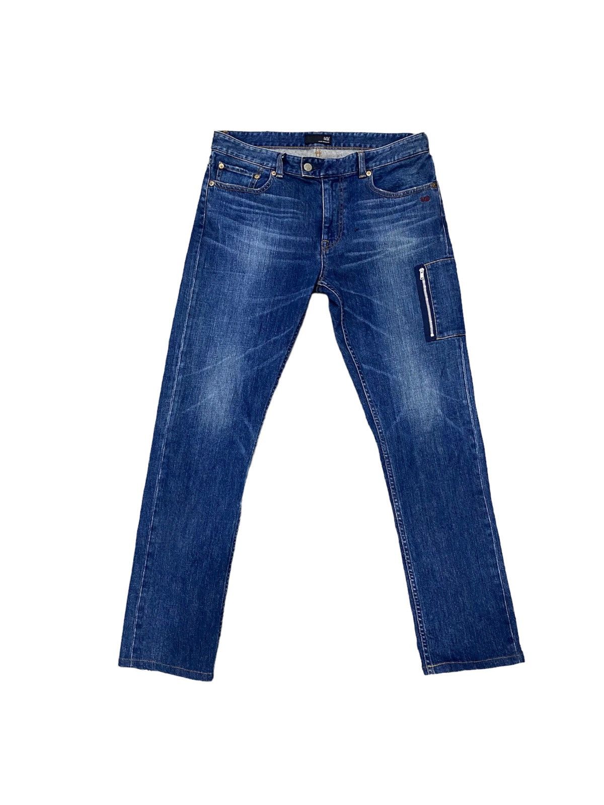 ジャニ Junya Watanabe MAN x Levi's wide-leg Jeans | Grey | FARFETCH