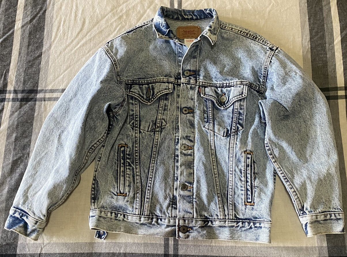 vintage 80s levi jean jacket