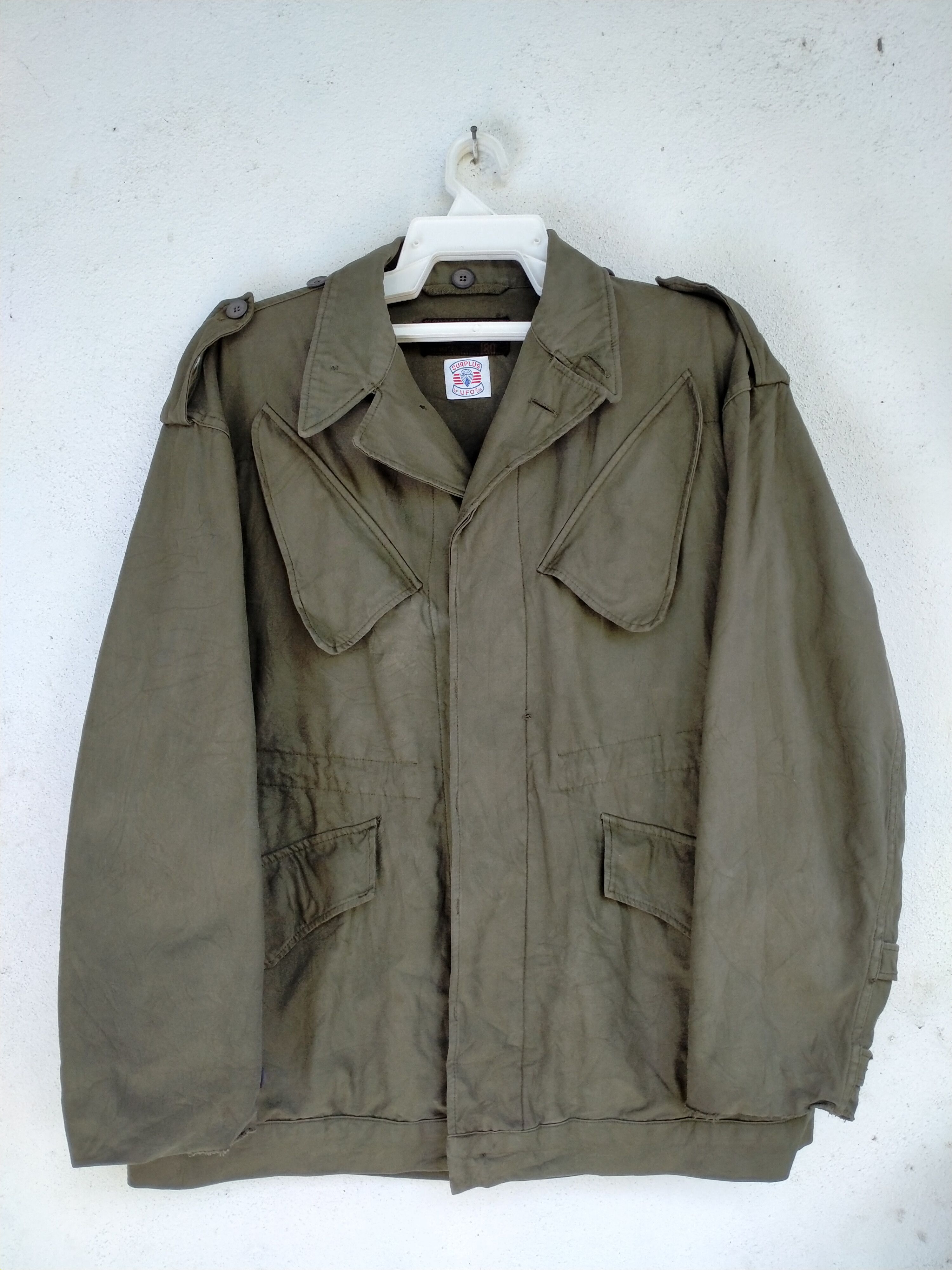 Vintage 60s Distressed MILITARY Field Jacket