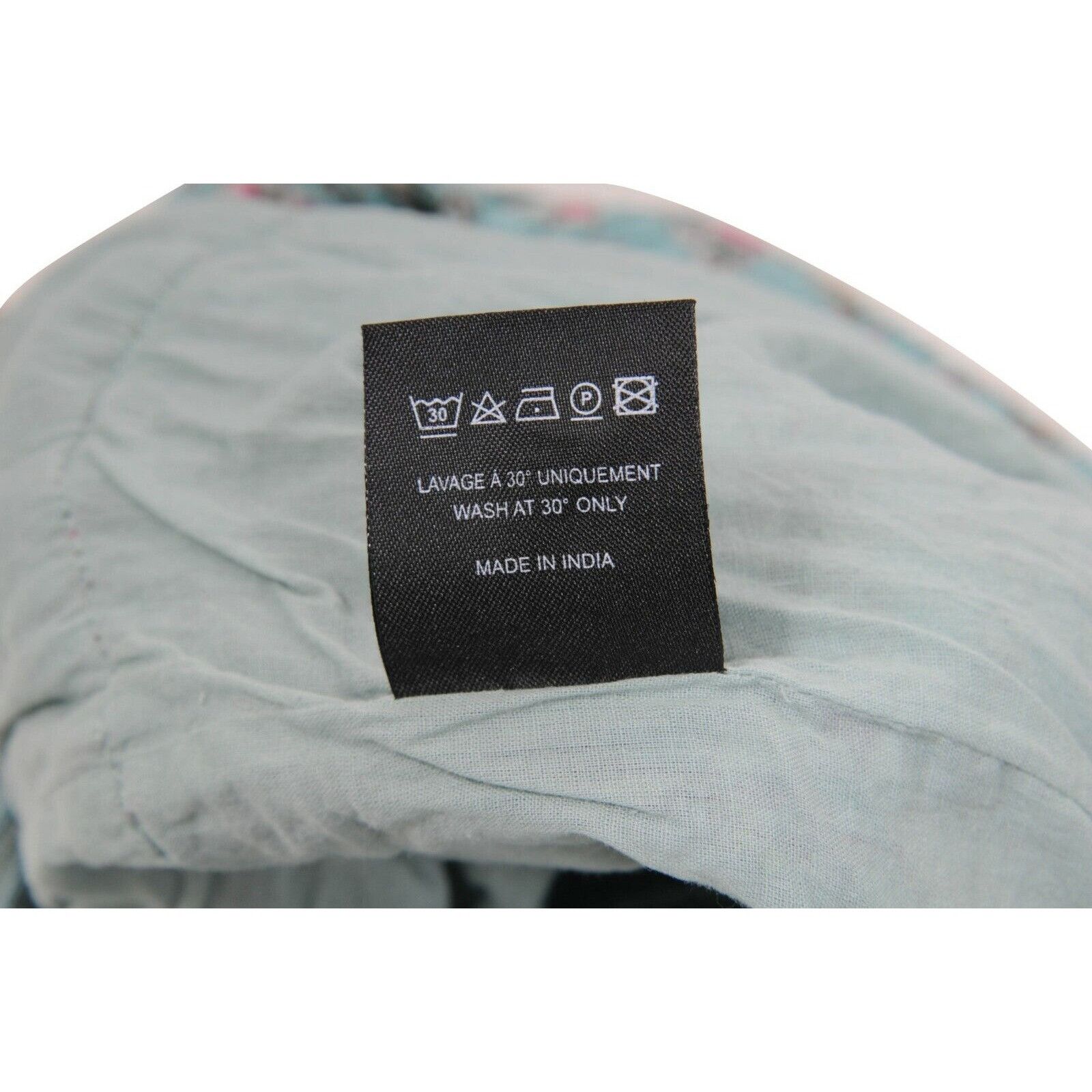Isabel Marant Etoile Naomi Smocked Green Teal Floral Ruffle Size 28" / US 6 / IT 42 - 9 Thumbnail