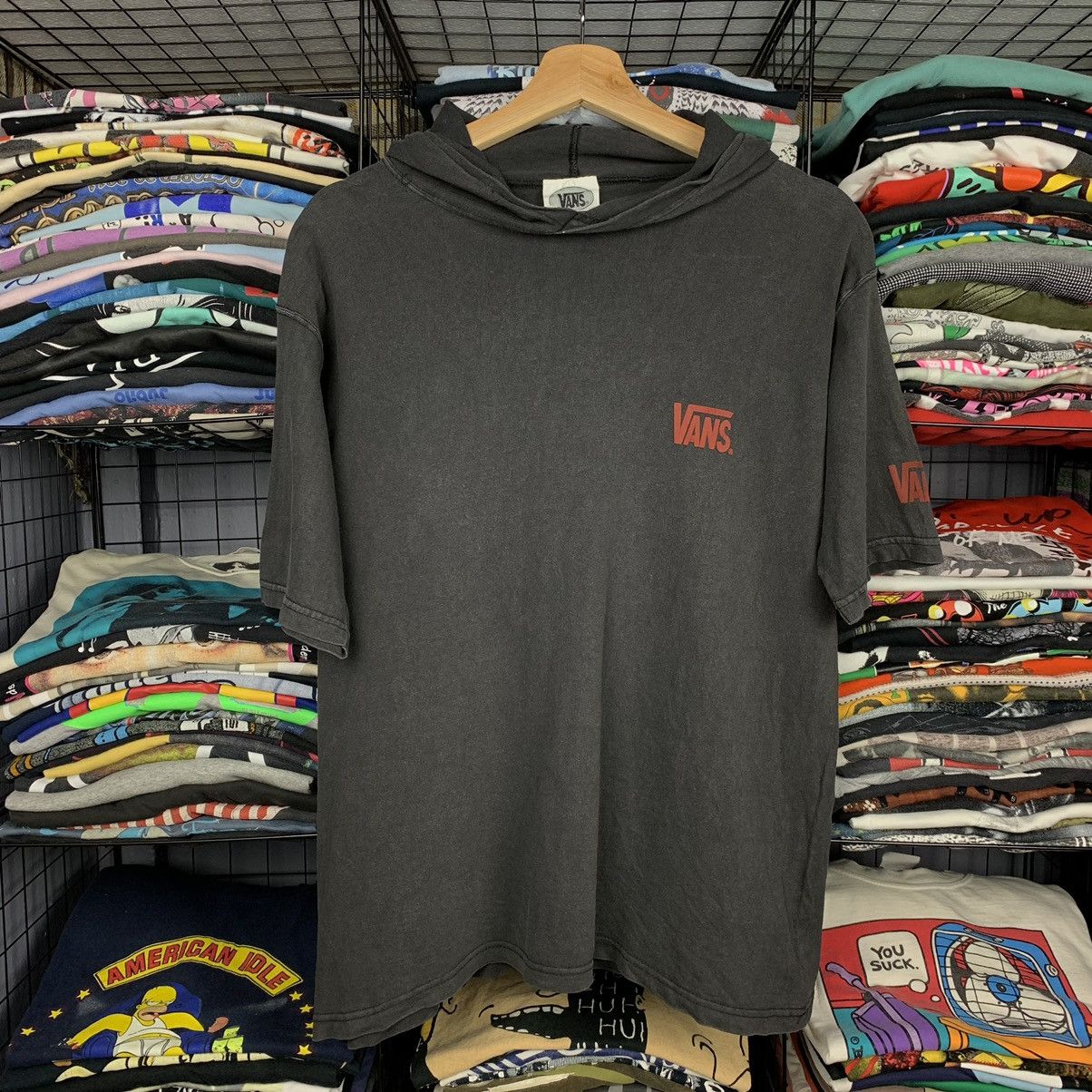 vintage vans hooded tshirt
