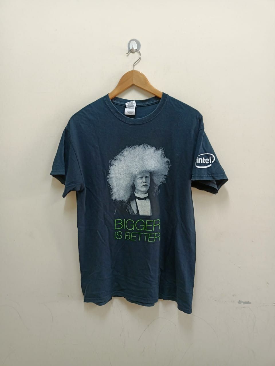 Gildan × Microsoft × Vintage Vintage Intel t-shirt by Gildan Size US M / EU 48-50 / 2 - 1 Thumbnail
