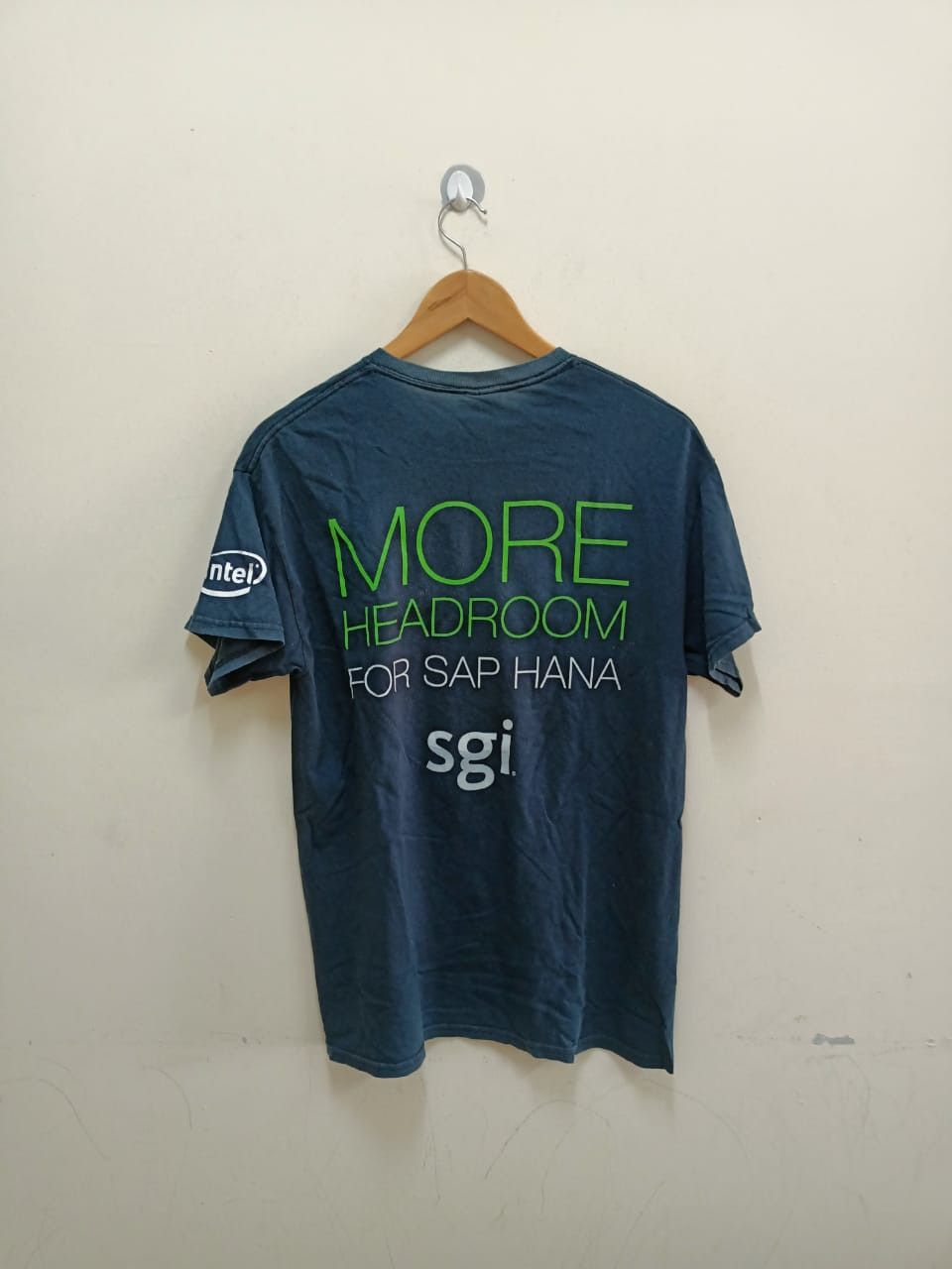 Gildan × Microsoft × Vintage Vintage Intel t-shirt by Gildan Size US M / EU 48-50 / 2 - 2 Thumbnail