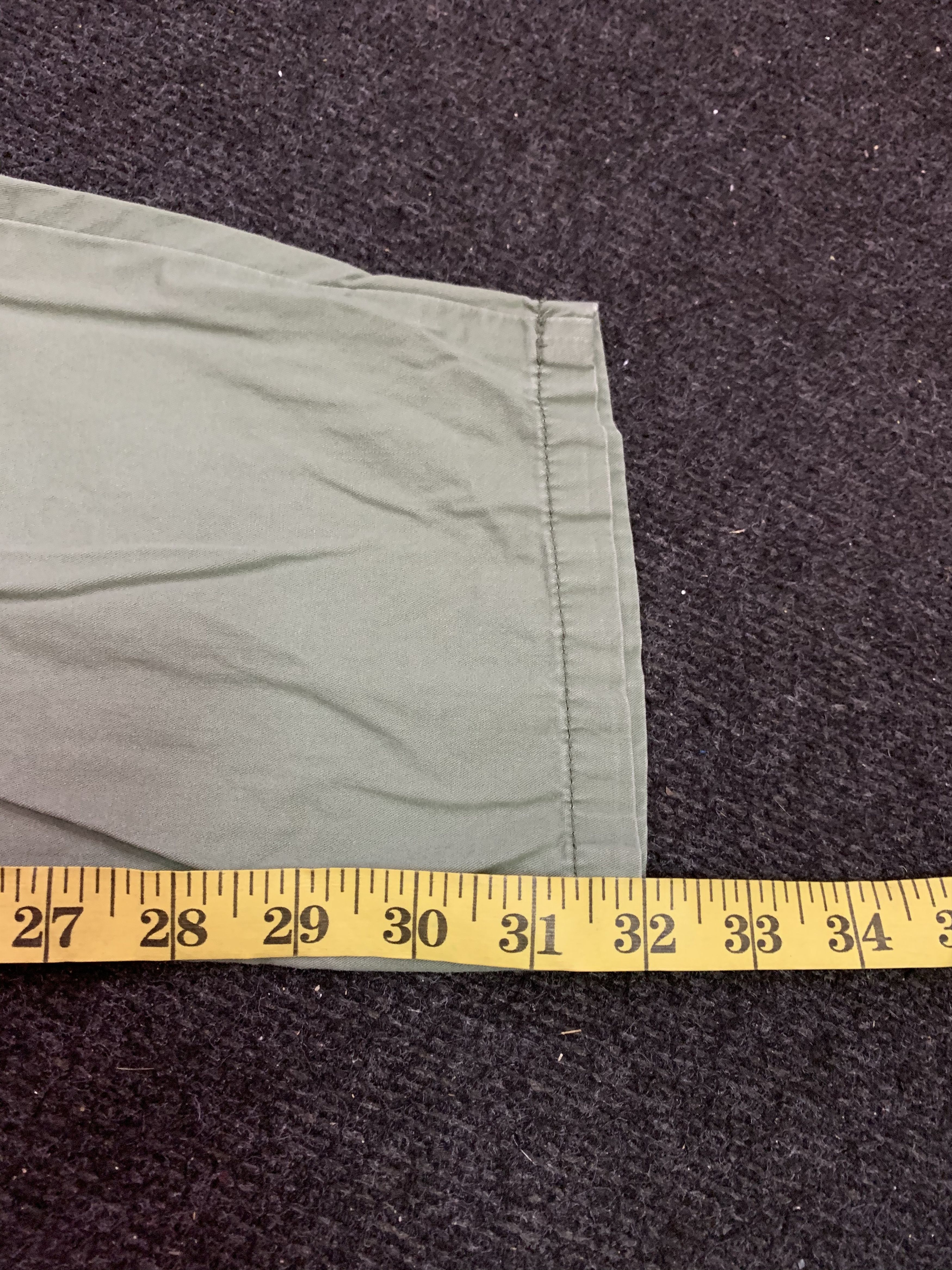 Japanese Brand 🔥Raffine Green Army Vintage Style Pants Size US 28 / EU 44 - 10 Thumbnail