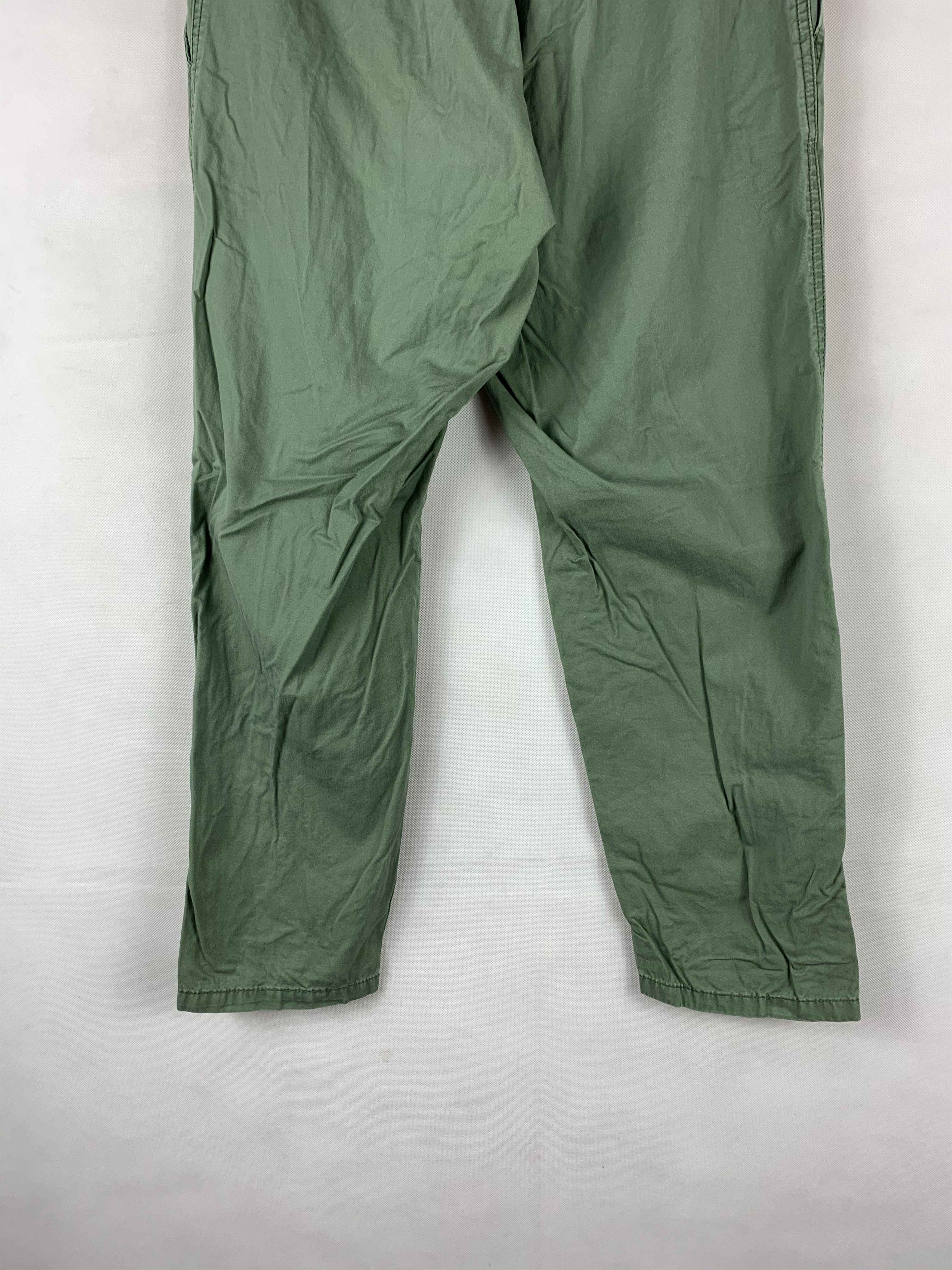 Japanese Brand 🔥Raffine Green Army Vintage Style Pants Size US 28 / EU 44 - 6 Thumbnail