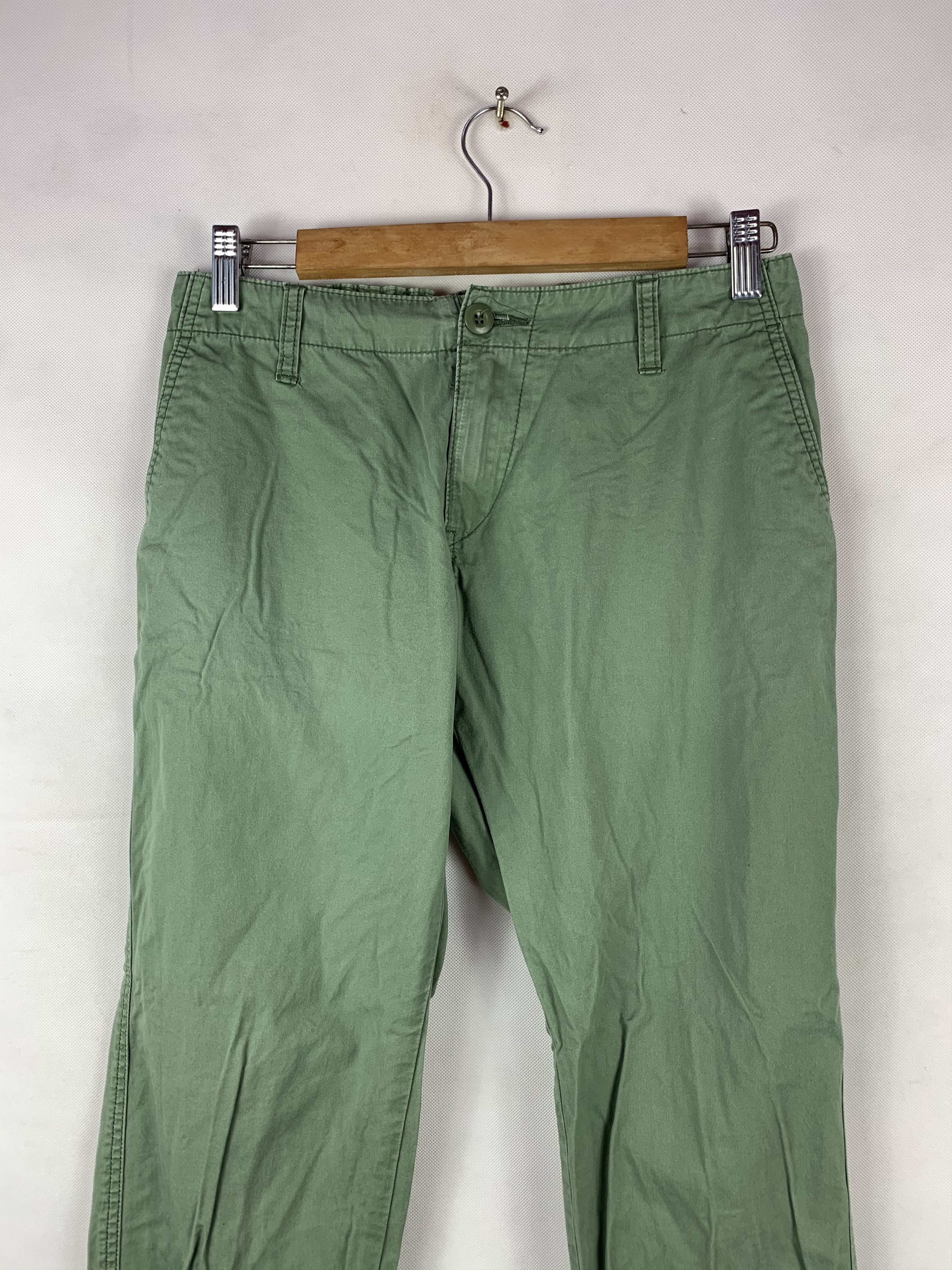 Japanese Brand 🔥Raffine Green Army Vintage Style Pants Size US 28 / EU 44 - 3 Thumbnail