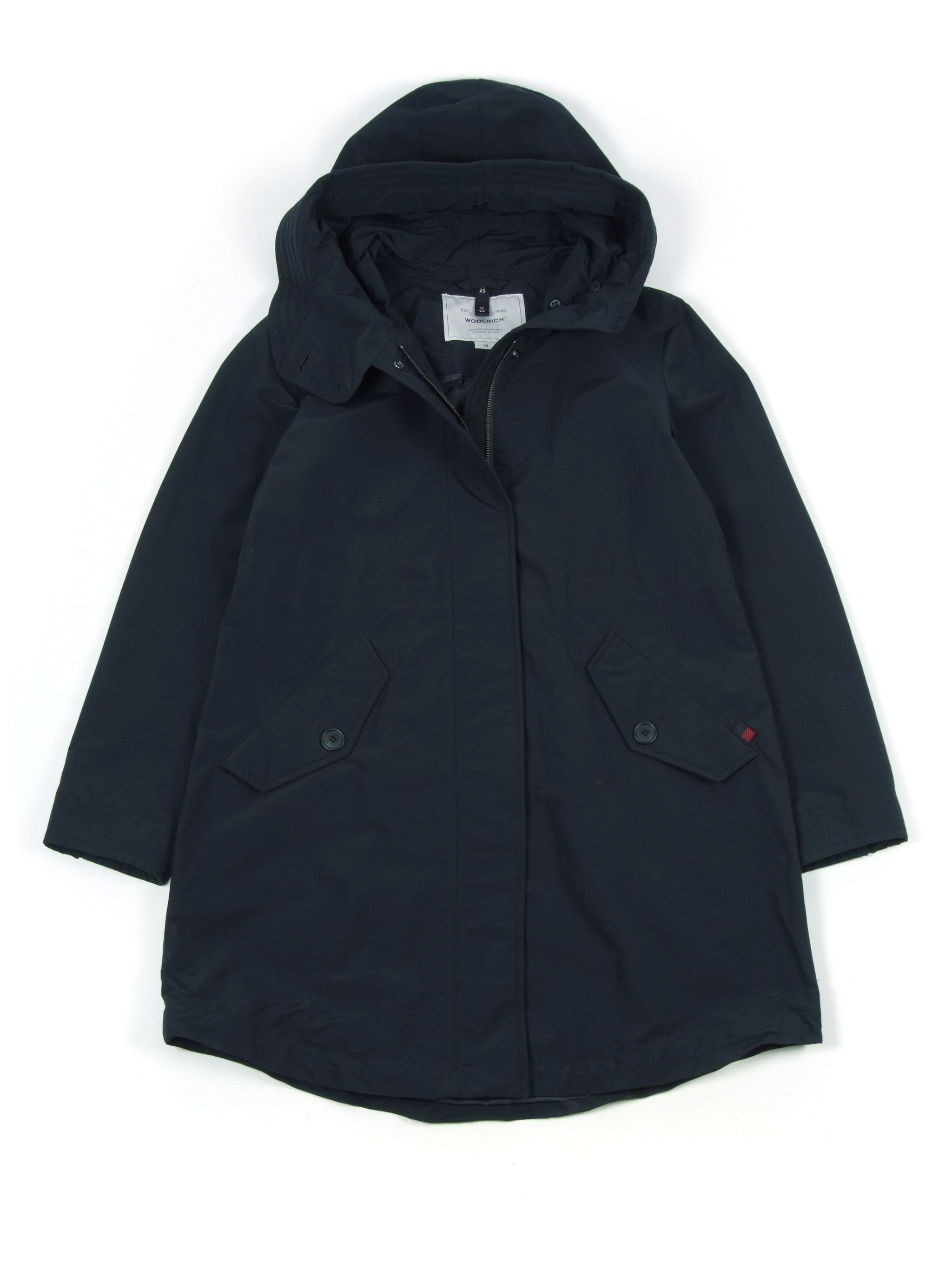 Woolrich Woolen Mills Woolrich Eco Ramar Long Parka Jacket (M) Size M / US 6-8 / IT 42-44 - 1 Thumbnail