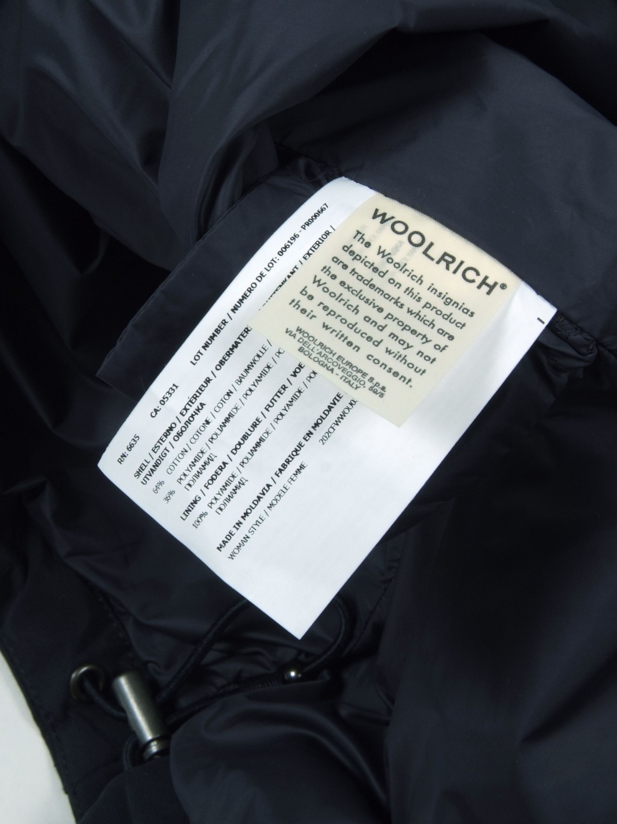 Woolrich Woolen Mills Woolrich Eco Ramar Long Parka Jacket (M) Size M / US 6-8 / IT 42-44 - 7 Thumbnail