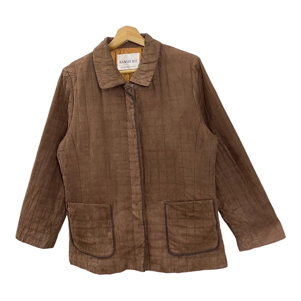 Japanese Brand Vintage 90s Kansai Bis Japan Zipper Jacket Size M Size US M / EU 48-50 / 2 - 3 Thumbnail