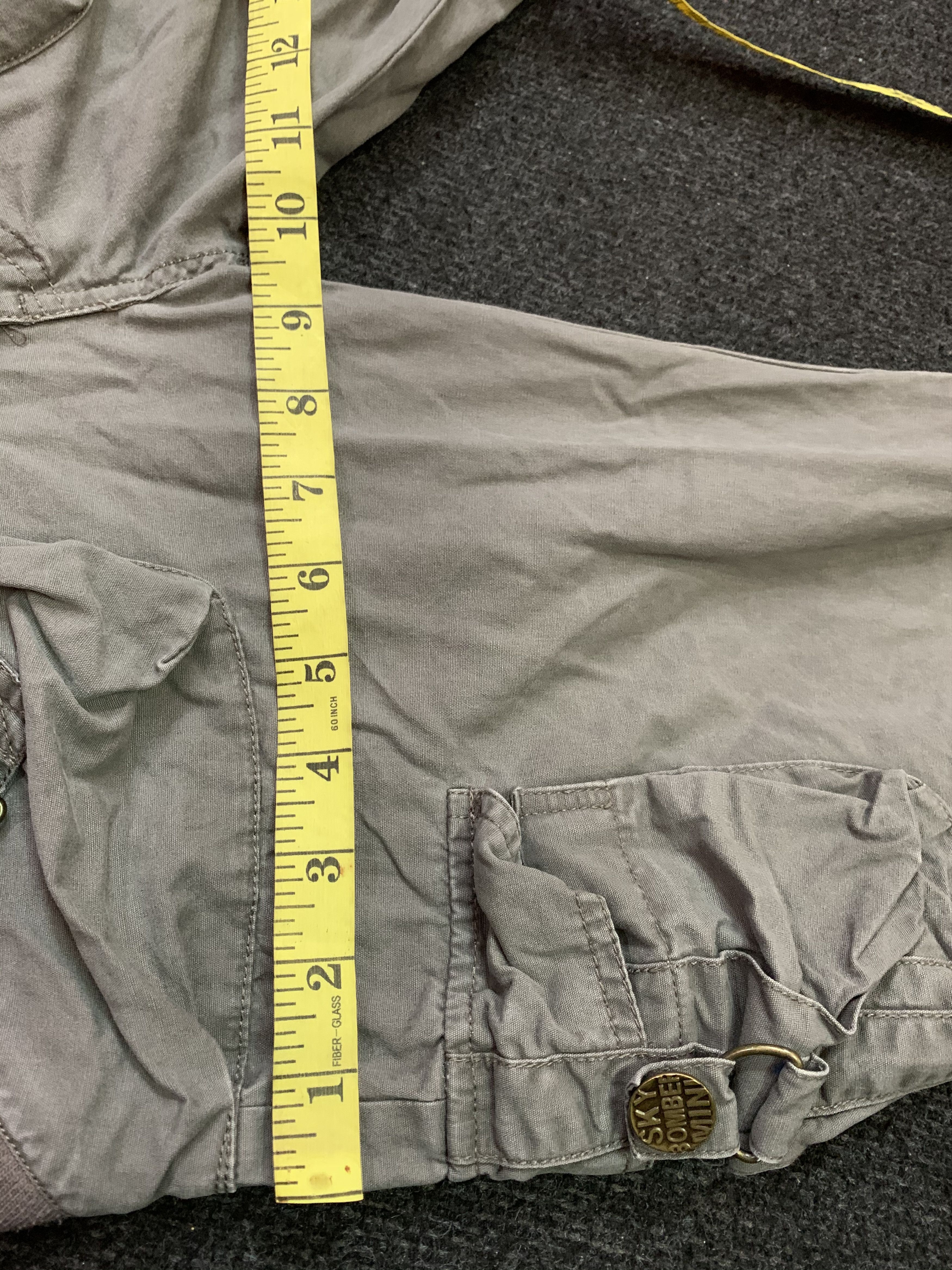 Japanese Brand 🔥Sky Bomber Mini Multipocket Cargo Bondage Short Pants Size US 26 / EU 42 - 15 Thumbnail
