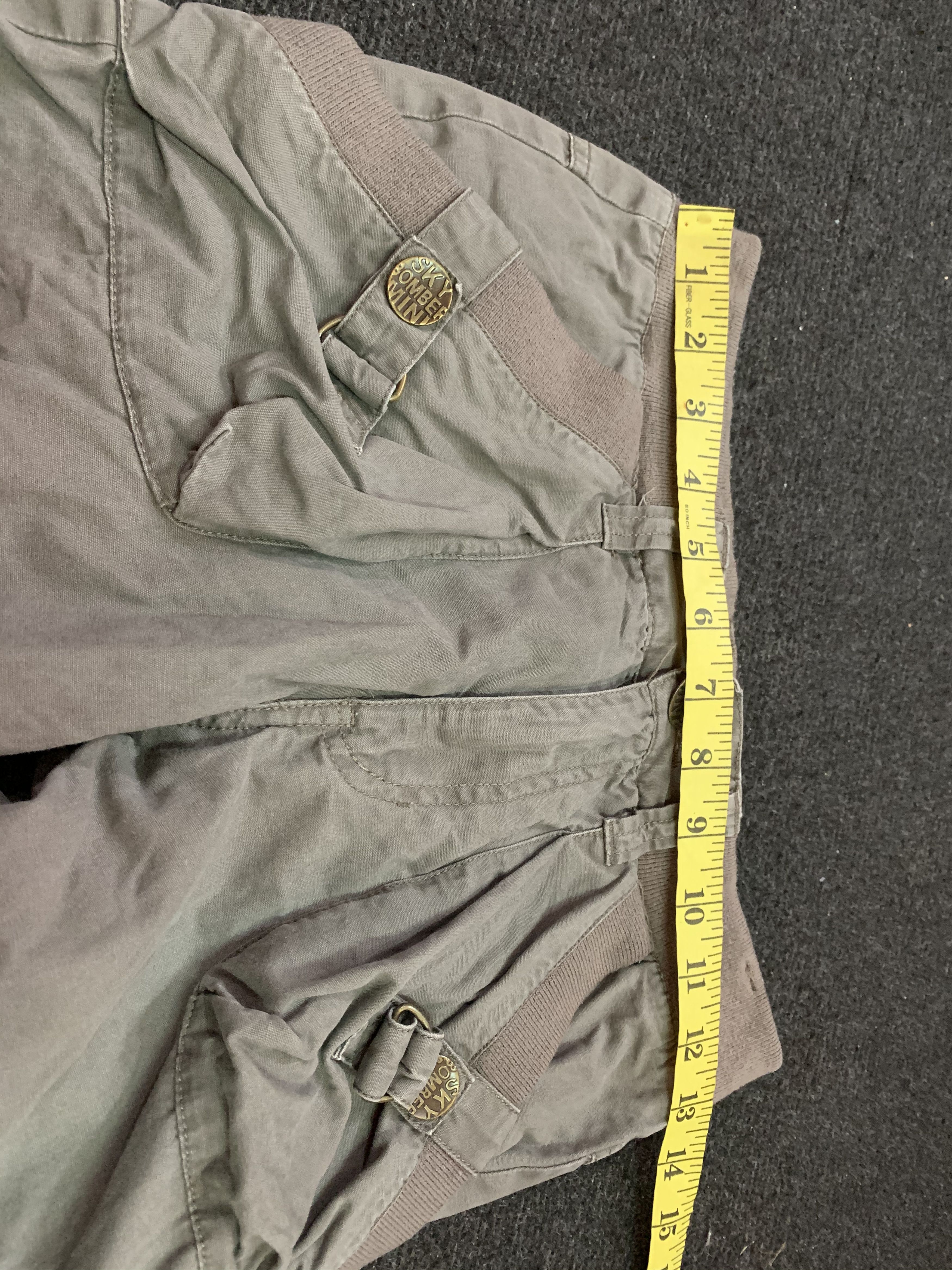 Japanese Brand 🔥Sky Bomber Mini Multipocket Cargo Bondage Short Pants Size US 26 / EU 42 - 11 Thumbnail