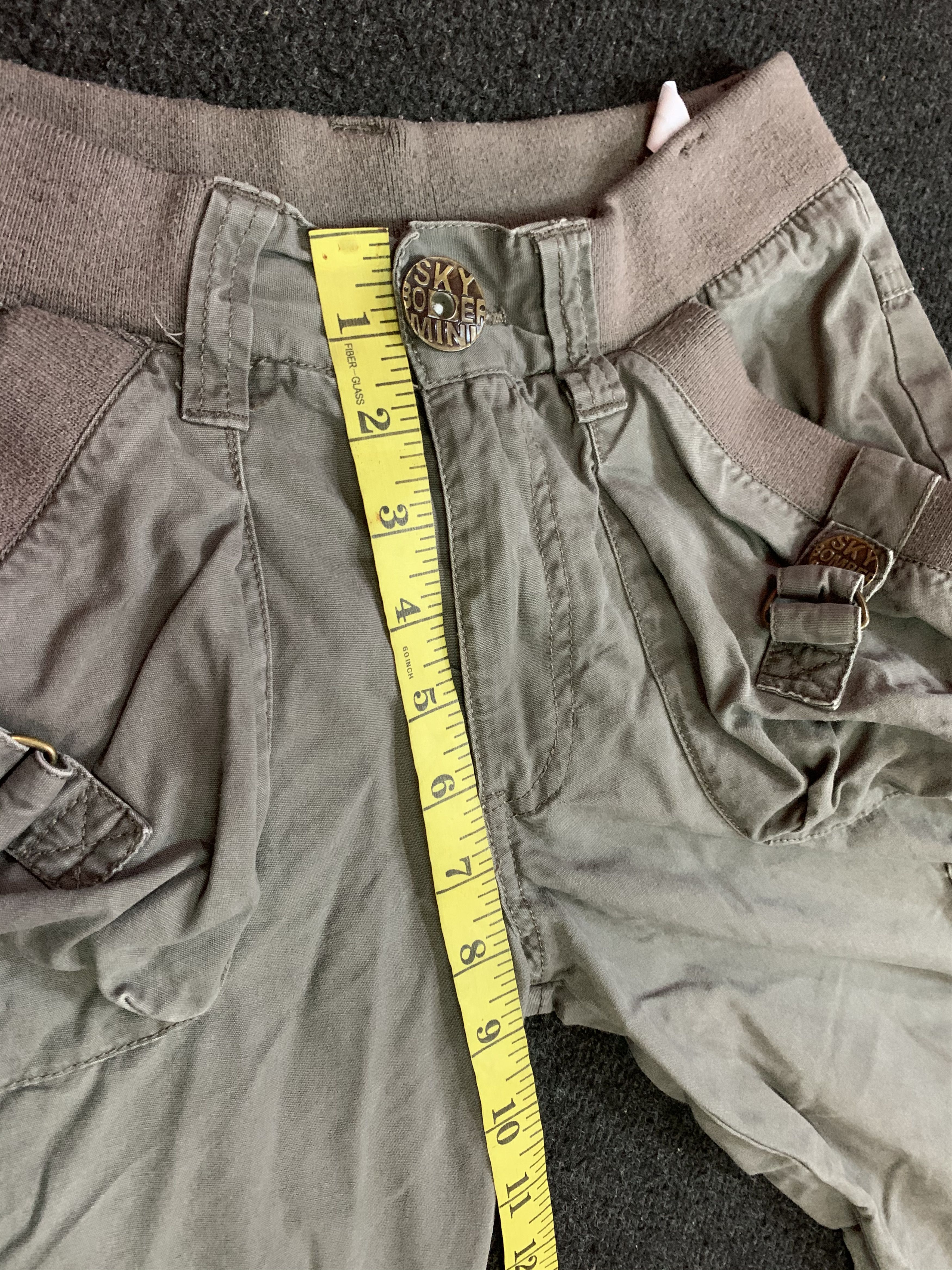 Japanese Brand 🔥Sky Bomber Mini Multipocket Cargo Bondage Short Pants Size US 26 / EU 42 - 14 Thumbnail