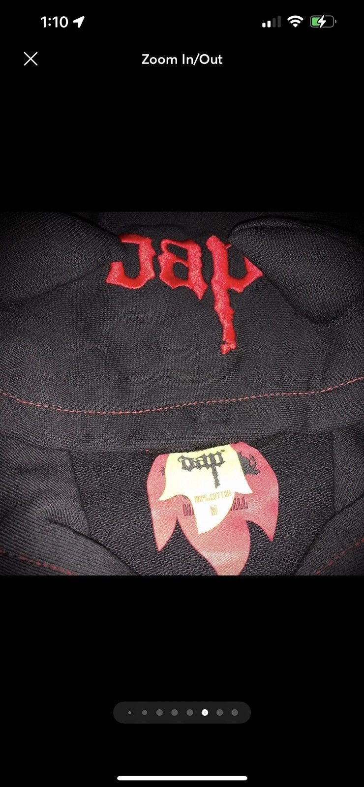 Rare LAST ONE‼️ DAP Demons At Play Trippie Redd Devil Hoodie Ryder Size US L / EU 52-54 / 3 - 10 Thumbnail