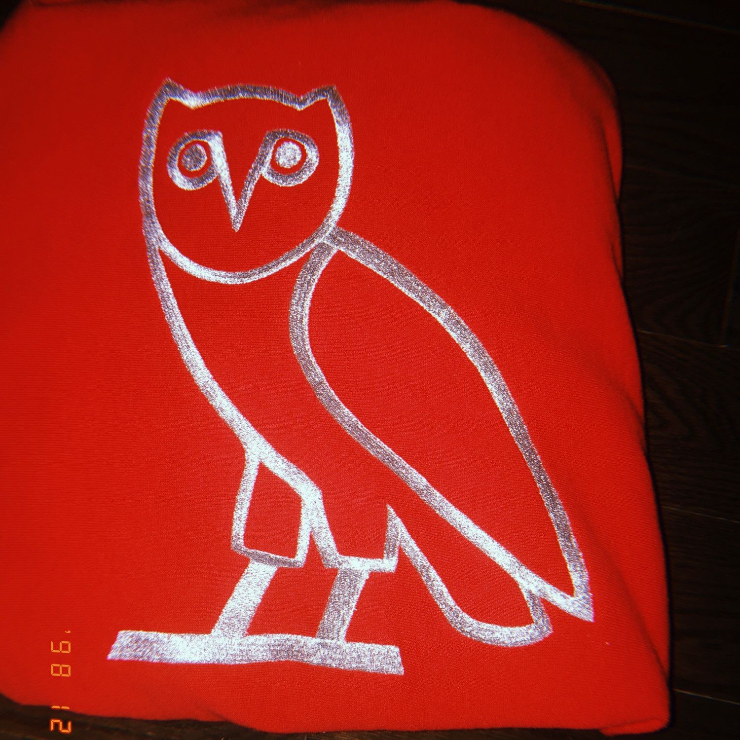 Drake OVO SILVER OWL RED OG OWL CREWNECK RARE AND VINTAGE ❤️🦉 Size US L / EU 52-54 / 3 - 4 Thumbnail