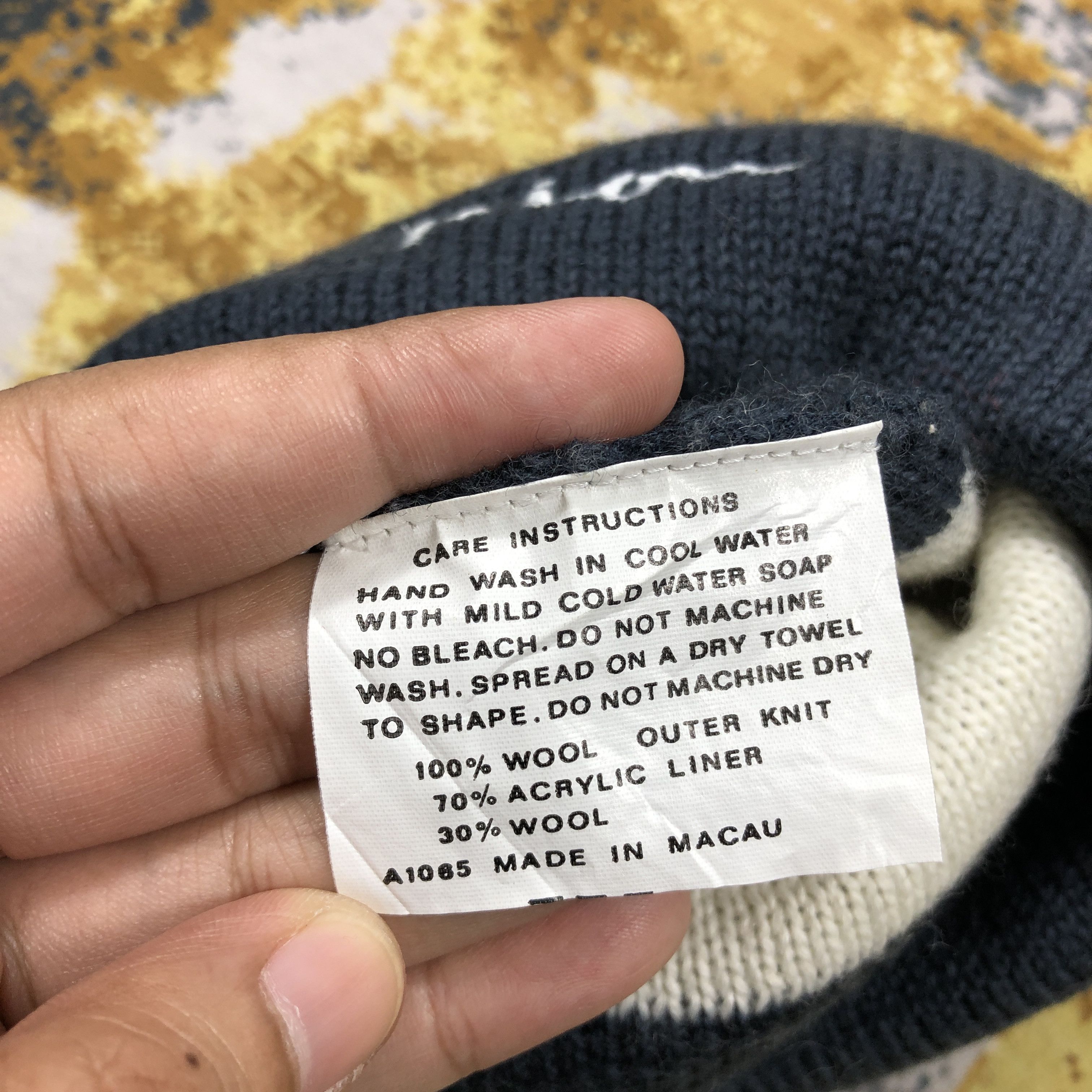 Champion × Vintage Vintage Champion Beanie Hat B2299 Size ONE SIZE - 6 Thumbnail