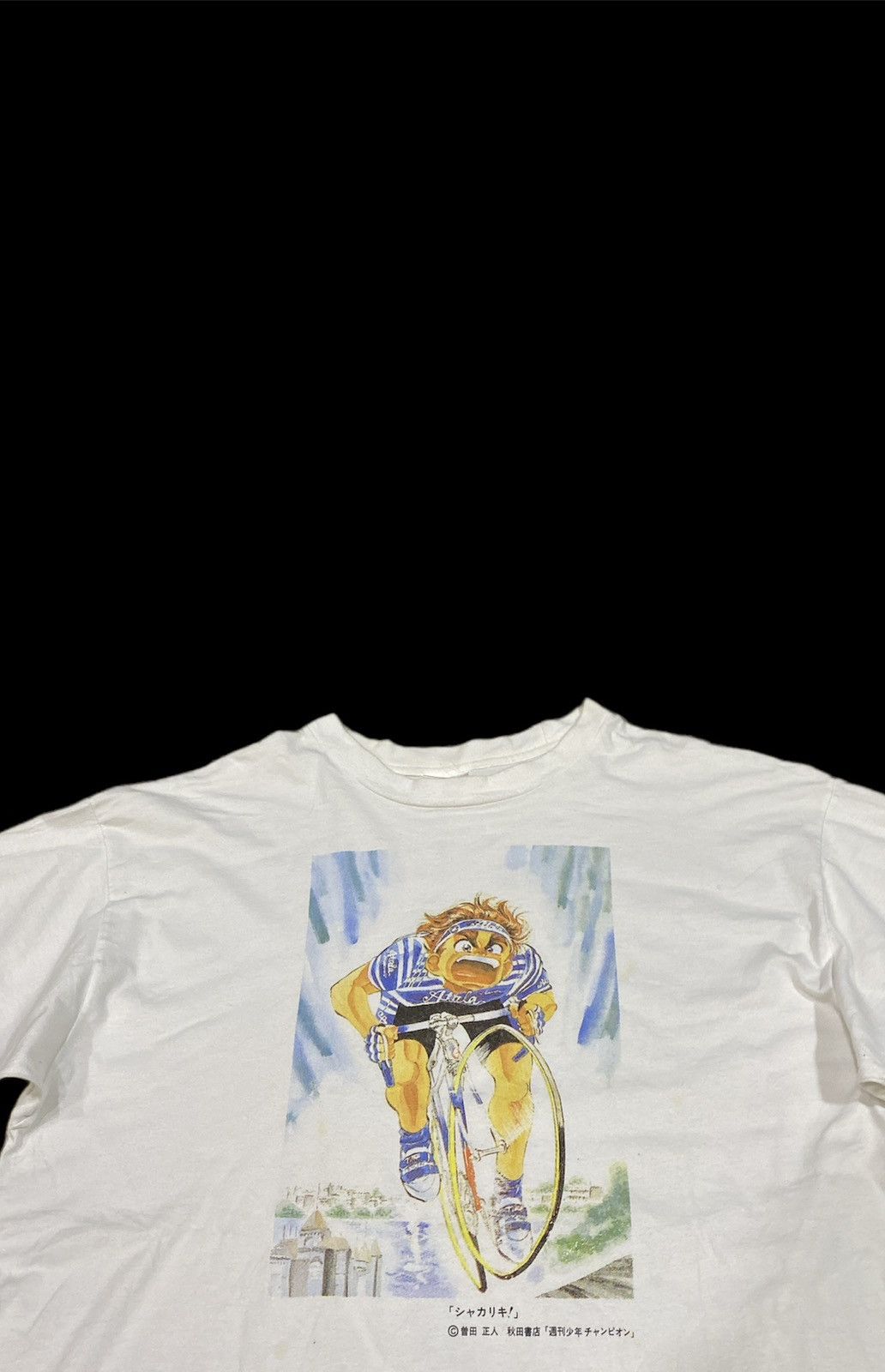 Japanese Brand × Vintage Vintage 90s Japan international bicycle Road Race tee Shirt Size US L / EU 52-54 / 3 - 3 Thumbnail