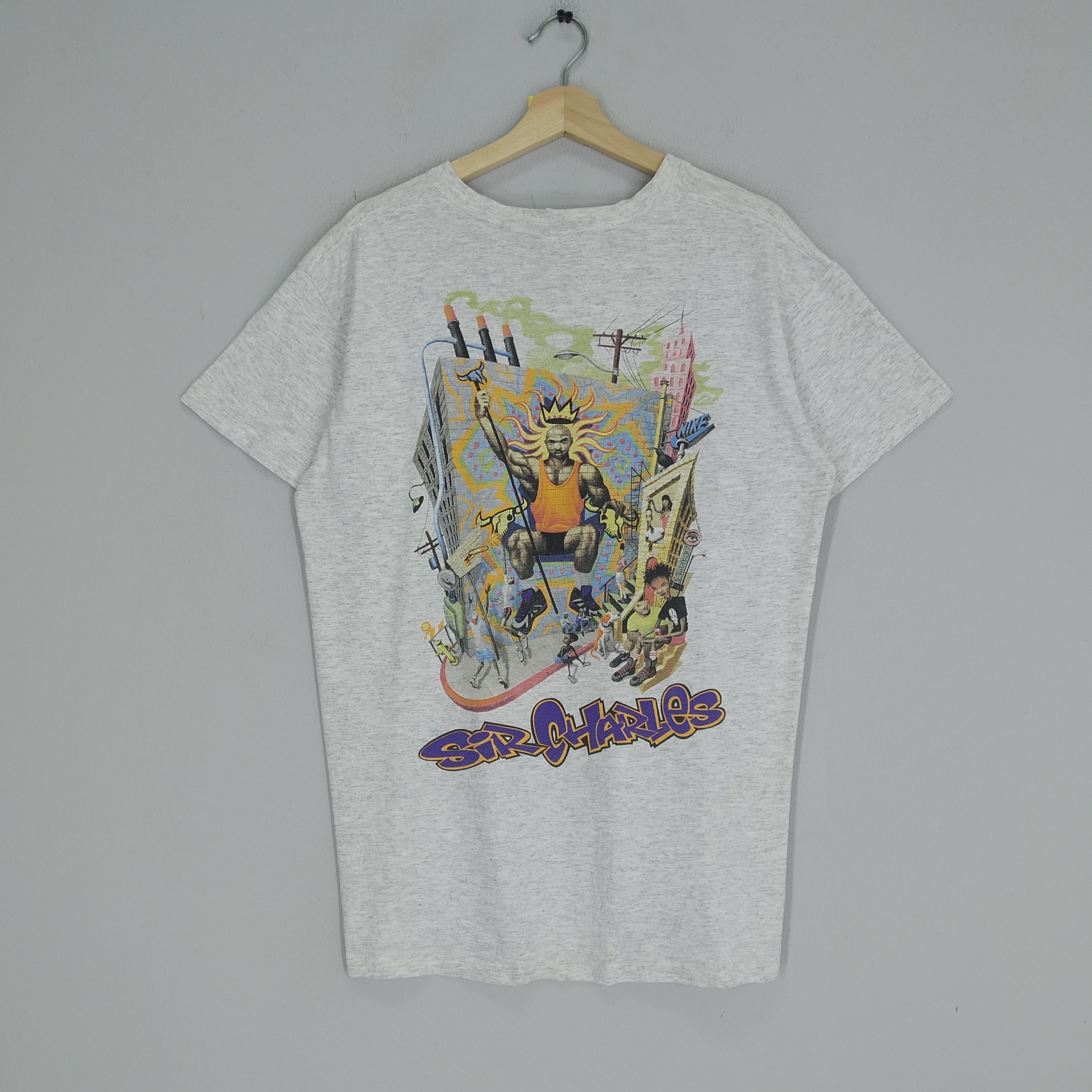 Nike Vintage Collection Nike Grey Tag Sir Charles Barkley USA Size US L / EU 52-54 / 3 - 1 Thumbnail