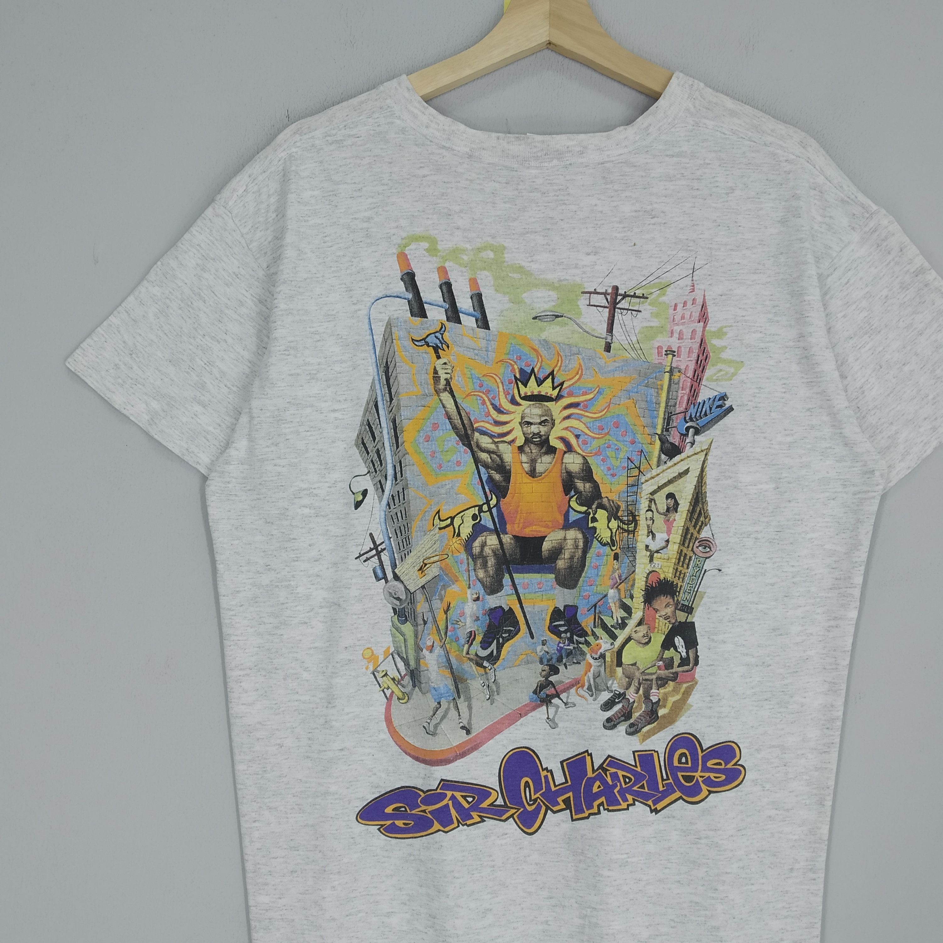 Nike Vintage Collection Nike Grey Tag Sir Charles Barkley USA Size US L / EU 52-54 / 3 - 4 Thumbnail