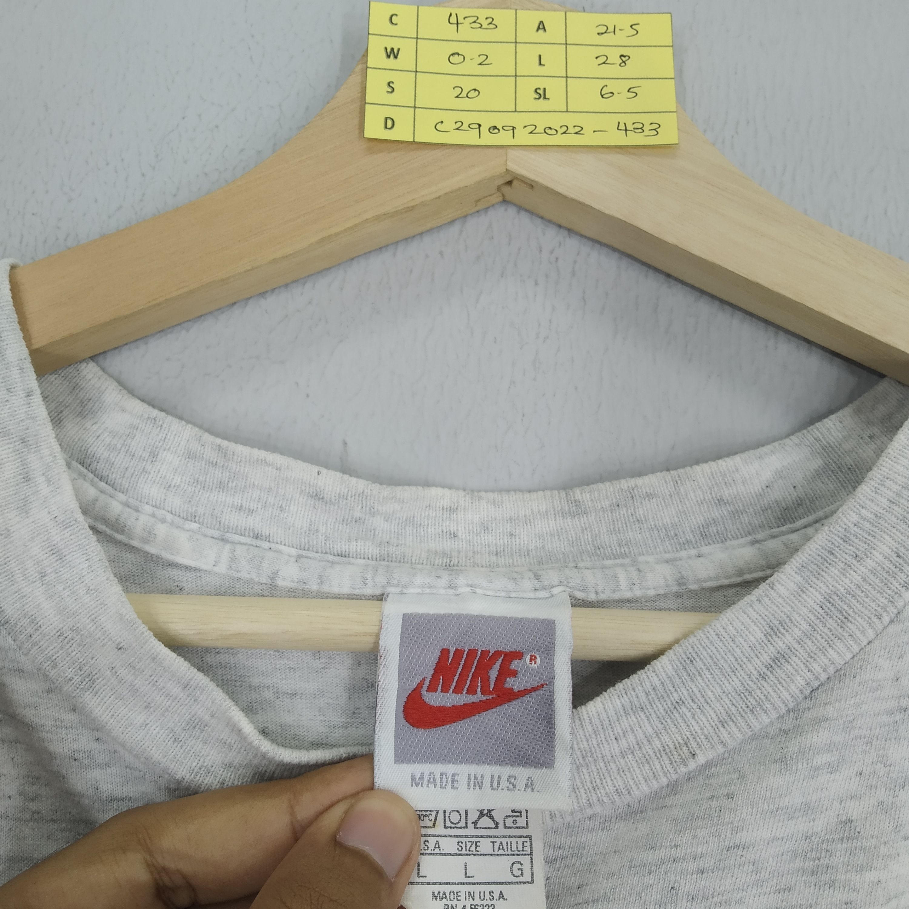 Nike Vintage Collection Nike Grey Tag Sir Charles Barkley USA Size US L / EU 52-54 / 3 - 10 Thumbnail