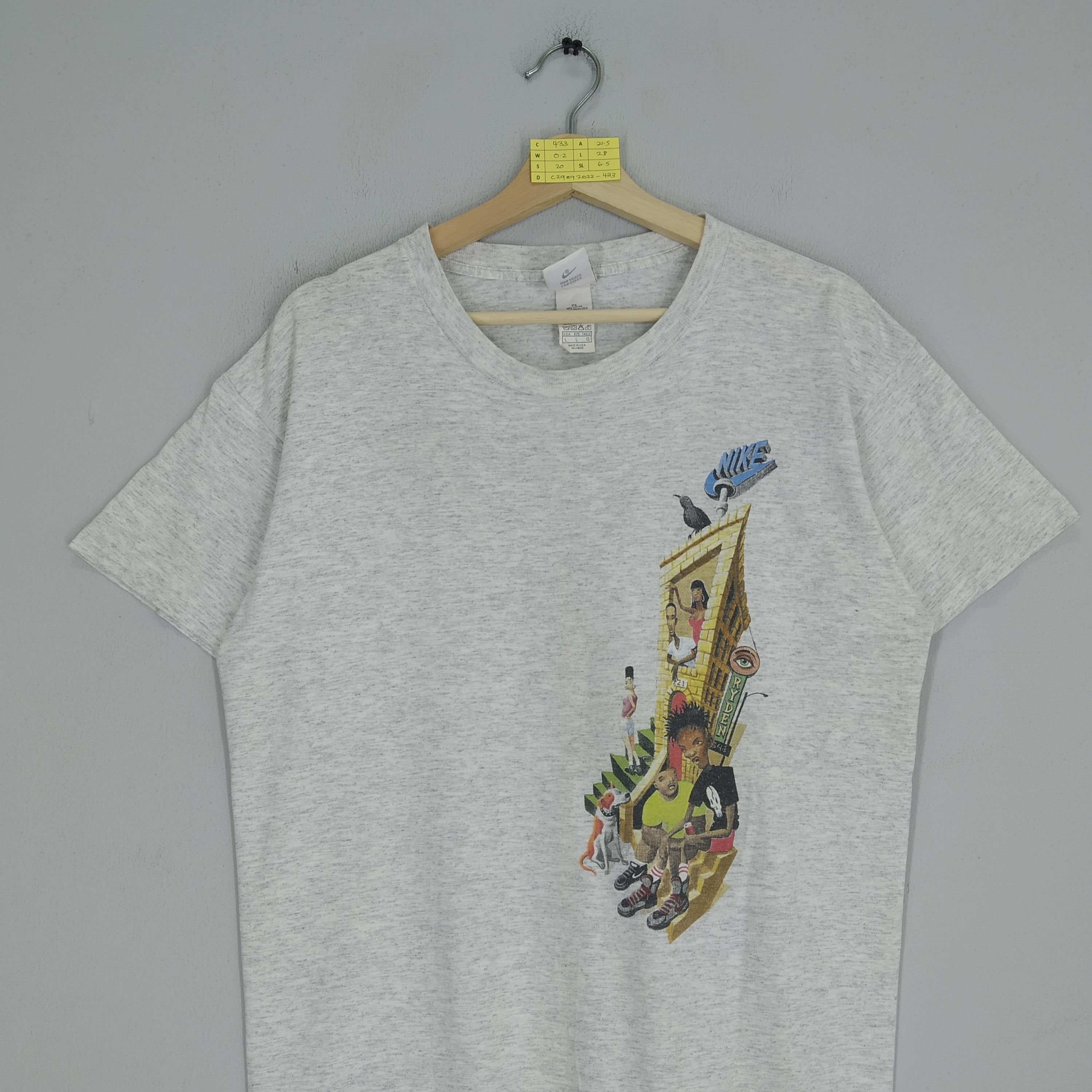Nike Vintage Collection Nike Grey Tag Sir Charles Barkley USA Size US L / EU 52-54 / 3 - 3 Thumbnail