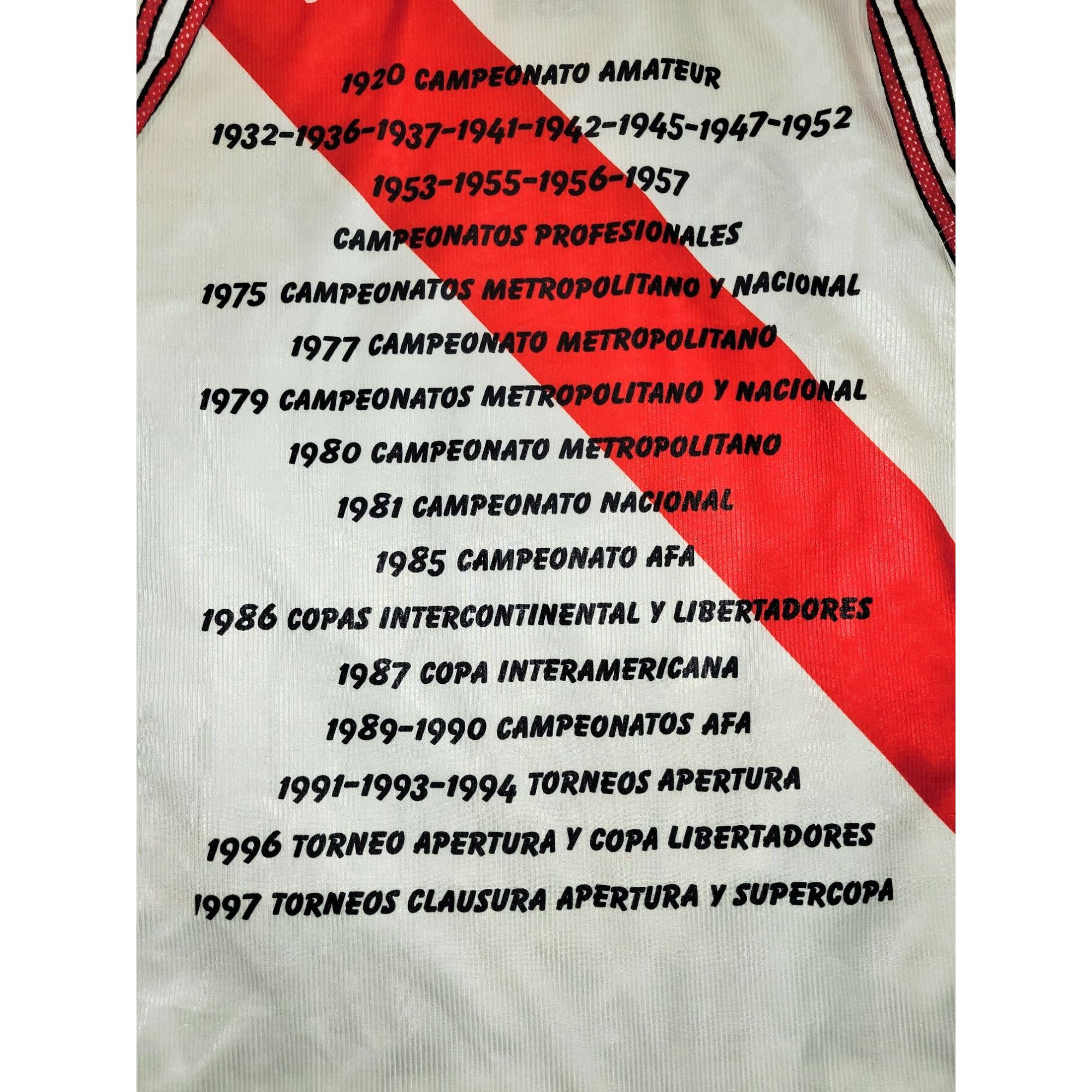 Adidas River Plate Adidas 1998 1999 2000 LTD EDITION Soccer Jersey Size US M / EU 48-50 / 2 - 3 Thumbnail