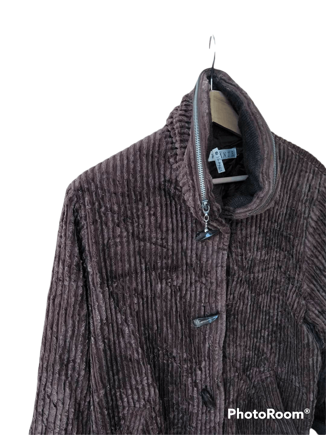 20471120 Vintage Viante Designer Corduroy Long Jackets Size US M / EU 48-50 / 2 - 2 Thumbnail