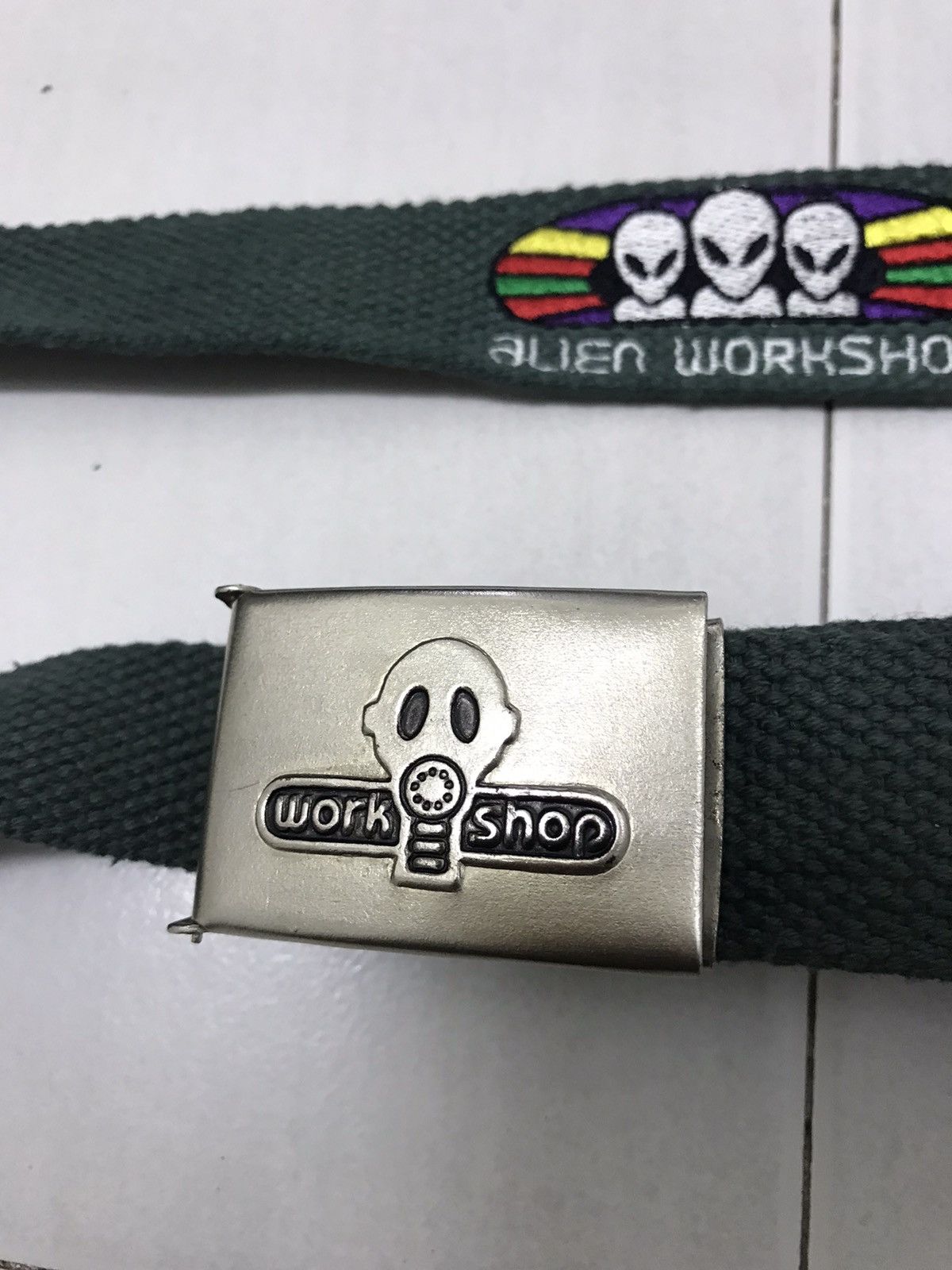 90年代 Alien Workshop ベルト Alien Workshop VINTAGE 1990s ALIEN WORKSHOP BELT | Grailed