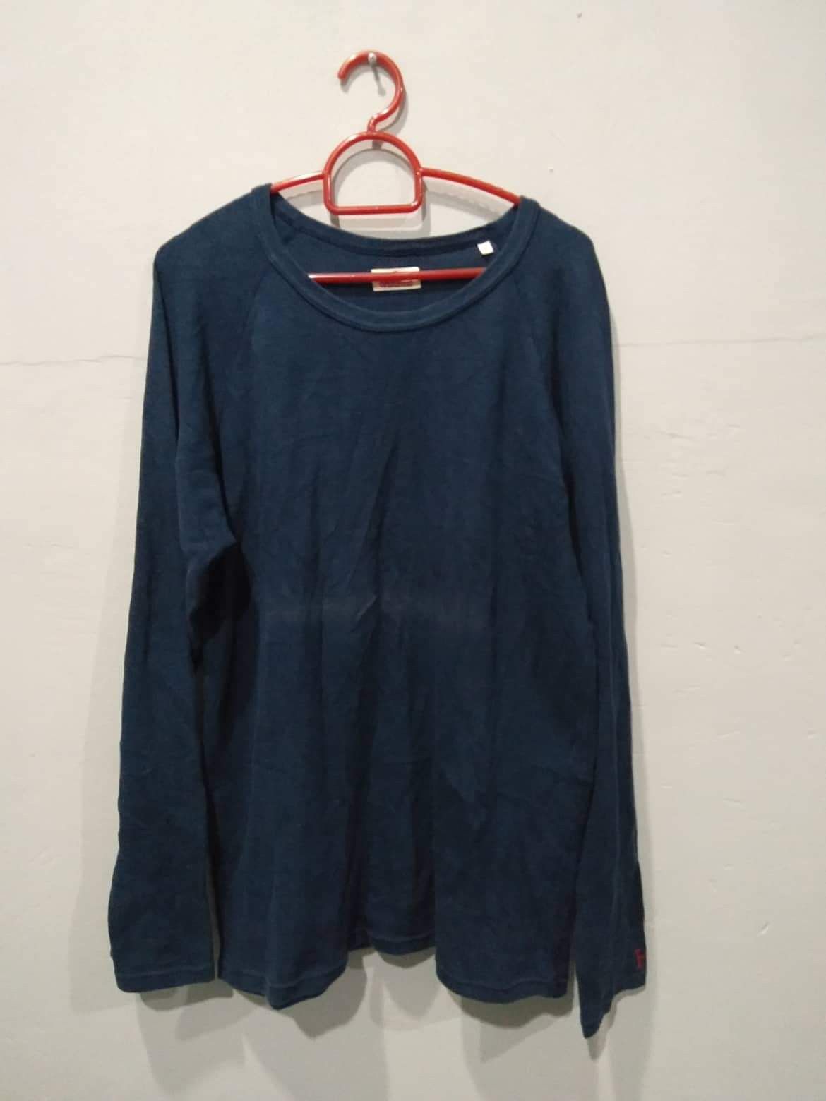 🔥🔥🔥HR Market Plain Blue Black SUNFADED Longsleeves Tee