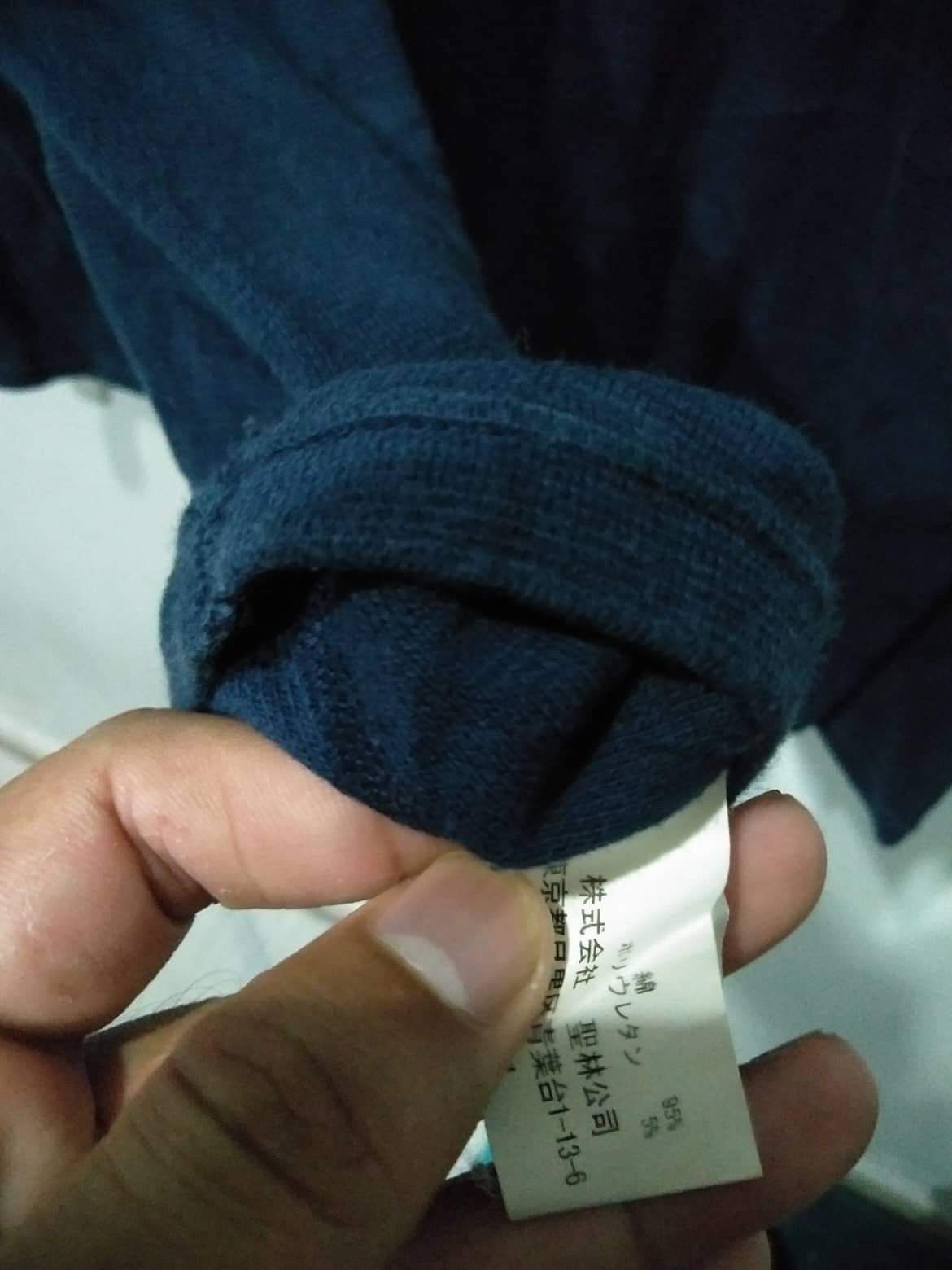 🔥🔥🔥HR Market Plain Blue Black SUNFADED Longsleeves Tee