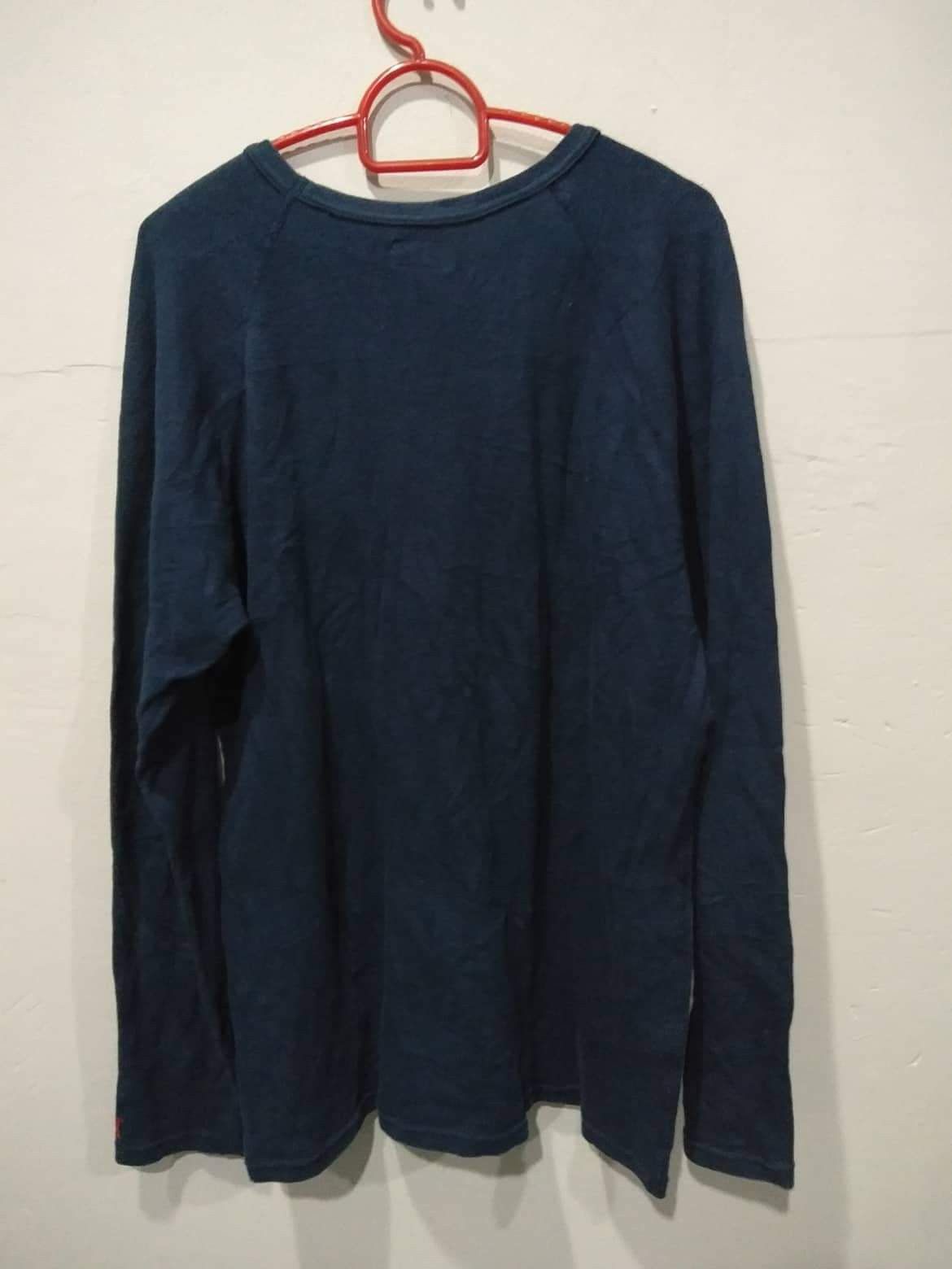 🔥🔥🔥HR Market Plain Blue Black SUNFADED Longsleeves Tee