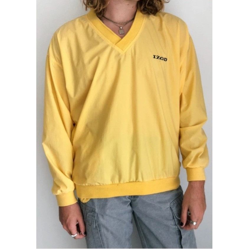 Izod pullover windbreaker sale