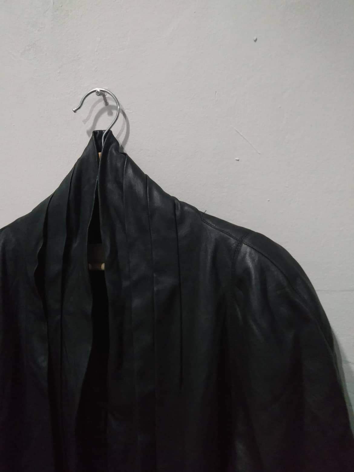 Branded Leather VINTAGE WEAR ON NO BUTTONED JACKETS JAPANESE 90s K SAISON Size XL / US 12-14 / IT 48-50 - 4 Thumbnail