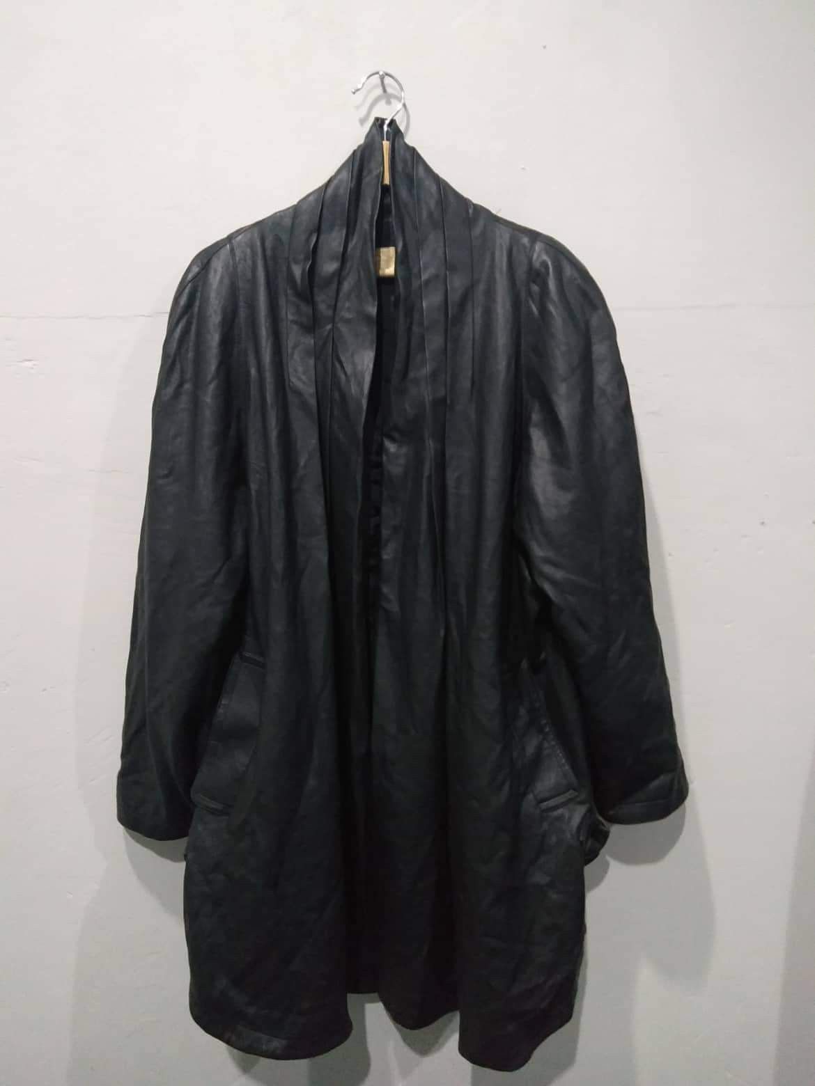 Branded Leather VINTAGE WEAR ON NO BUTTONED JACKETS JAPANESE 90s K SAISON Size XL / US 12-14 / IT 48-50 - 1 Thumbnail