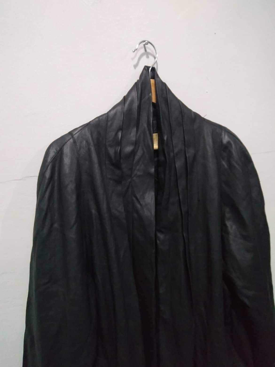 Branded Leather VINTAGE WEAR ON NO BUTTONED JACKETS JAPANESE 90s K SAISON Size XL / US 12-14 / IT 48-50 - 2 Thumbnail
