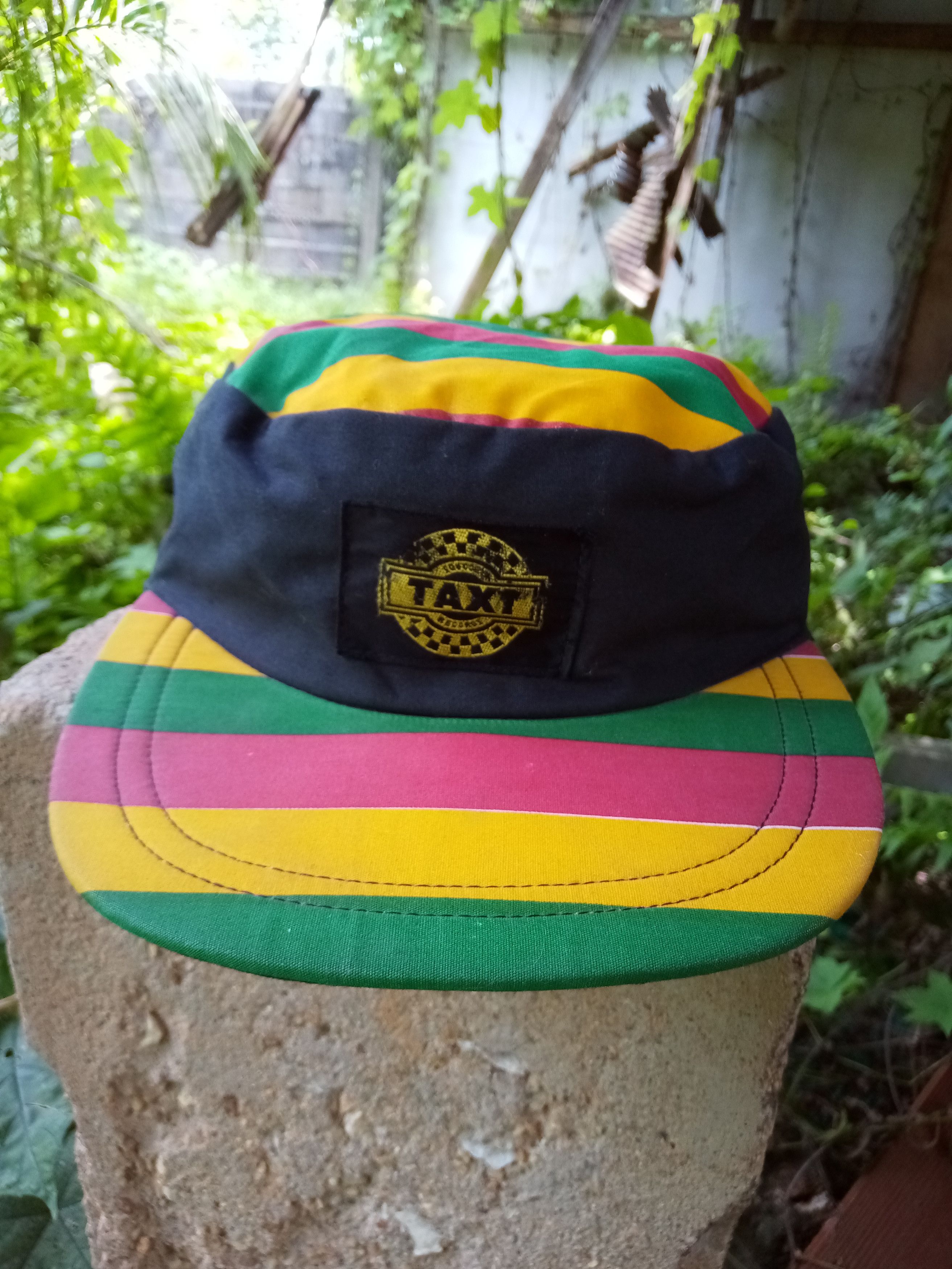 Vintage Vintage Taxi Hat Jamaica Rasta Fashion Size ONE SIZE - 2 Thumbnail