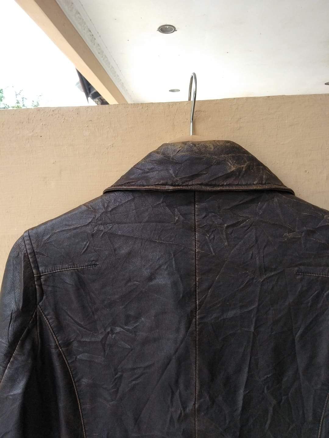 Japanese Brand Vintage 90s Sosho Leather Jackets Boho Avant Garde Size M / US 6-8 / IT 42-44 - 8 Thumbnail
