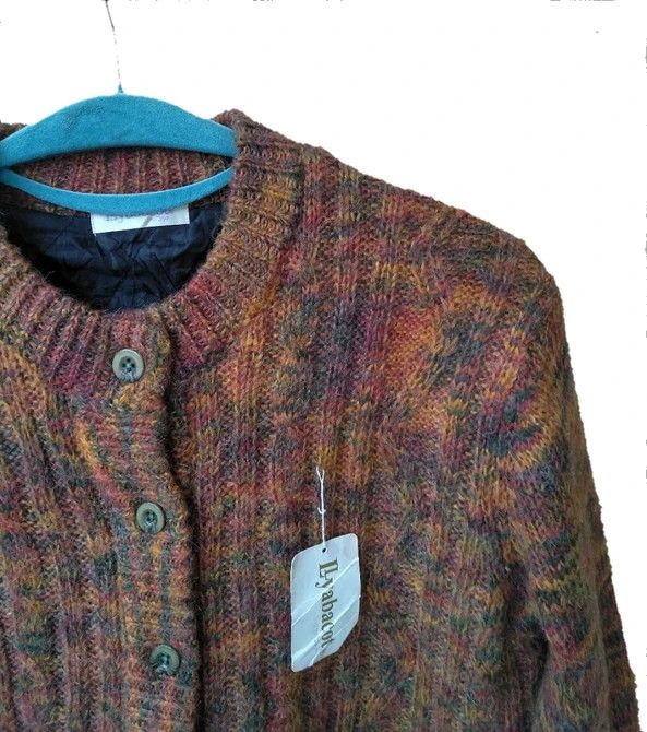 Japanese Brand 🔥90s DEADSTOCK LLYABACOT BUTTONED WOOL KNITWEAR Size M / US 6-8 / IT 42-44 - 3 Thumbnail