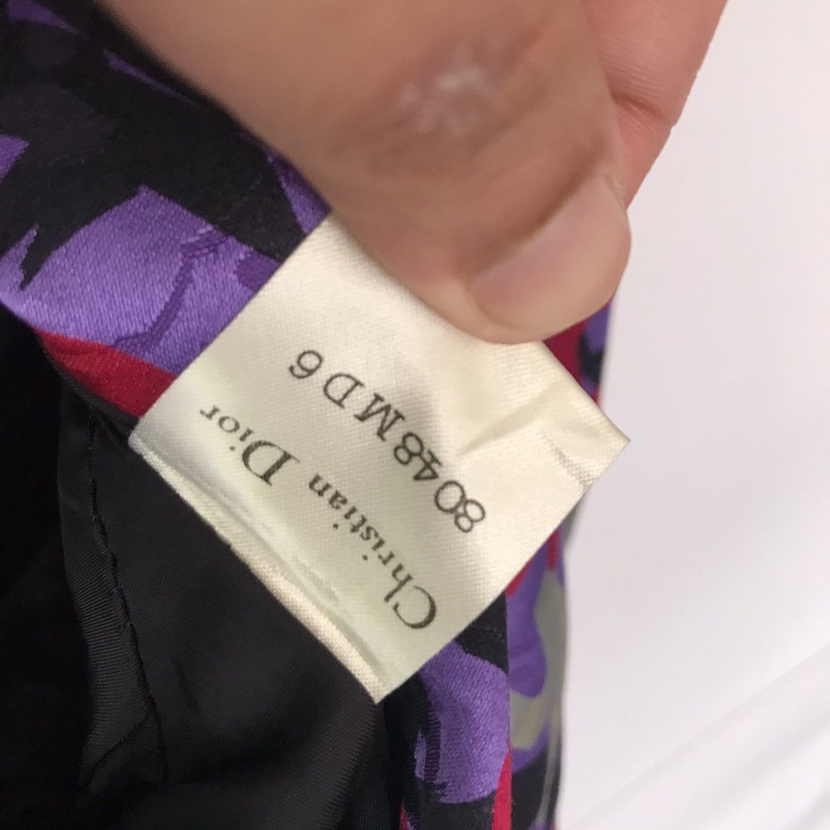 Christian Dior Monsieur × Vintage Christian Dior Multicolour Woman Blazer Jacket Size S / US 4 / IT 40 - 9 Thumbnail