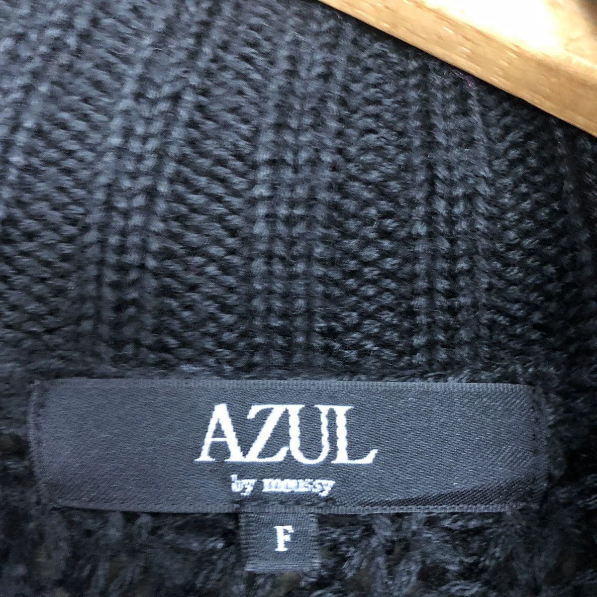 Aran Isles Knitwear CROCHET MESHNET MOUSSY BLACK ARAN ISLES KNITWEAR #A084 Size US S / EU 44-46 / 1 - 9 Thumbnail