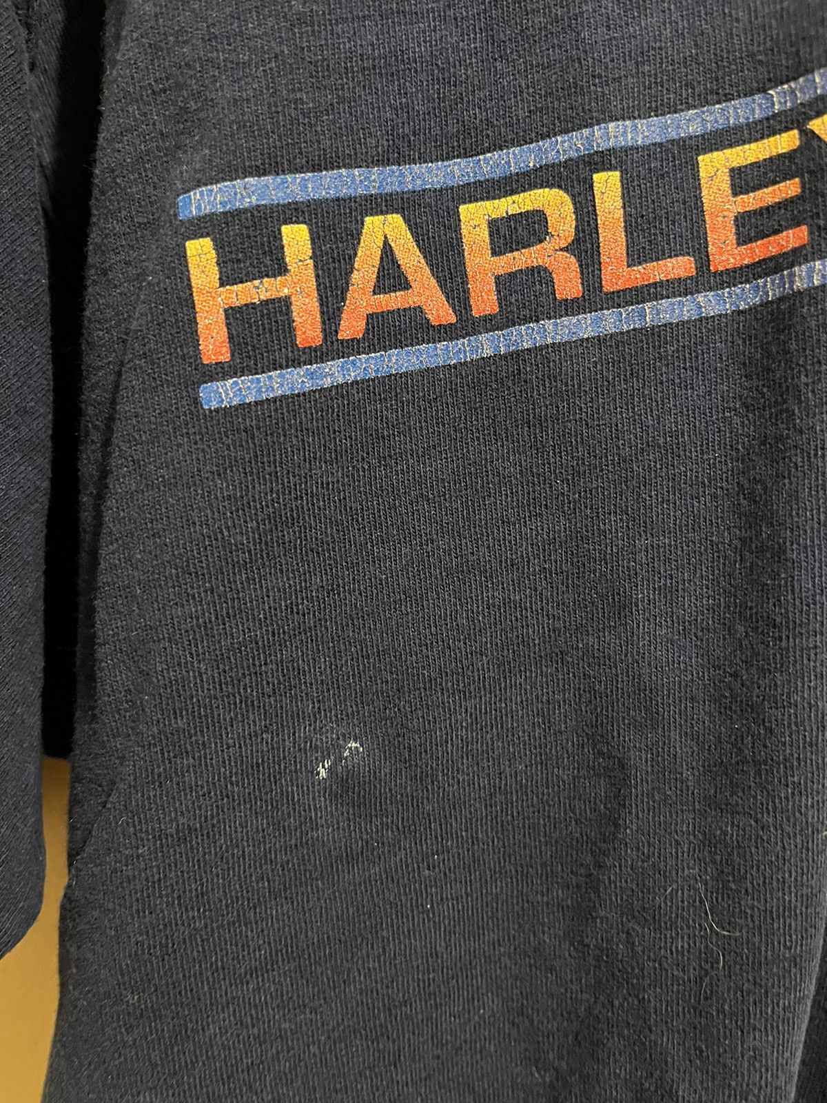 Harley Davidson × Vintage Rare Harley Davidson Tye dye tee Size US L / EU 52-54 / 3 - 4 Thumbnail